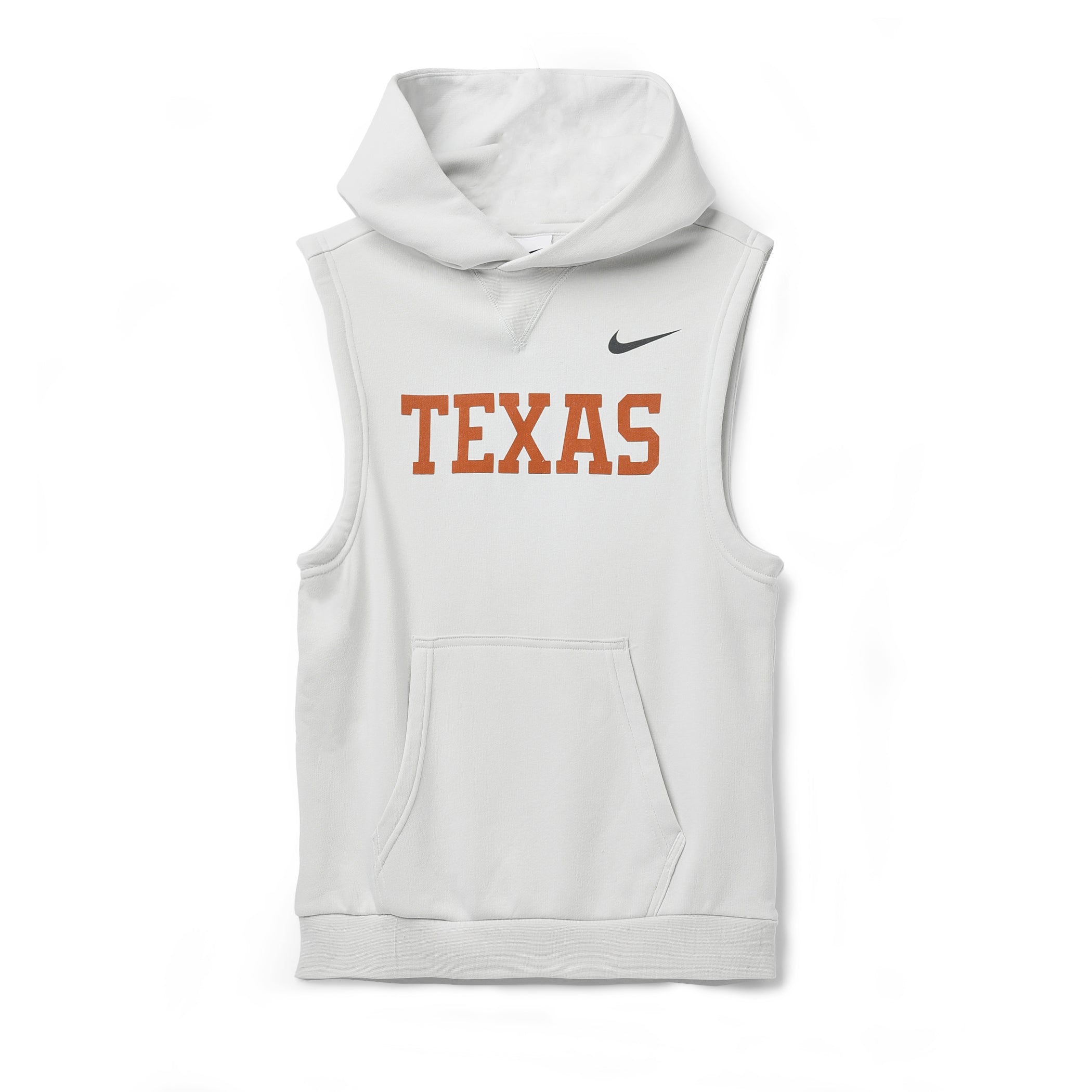 Youth Nike Texas Longhorns Sideline Sleeveless Club Hoodie