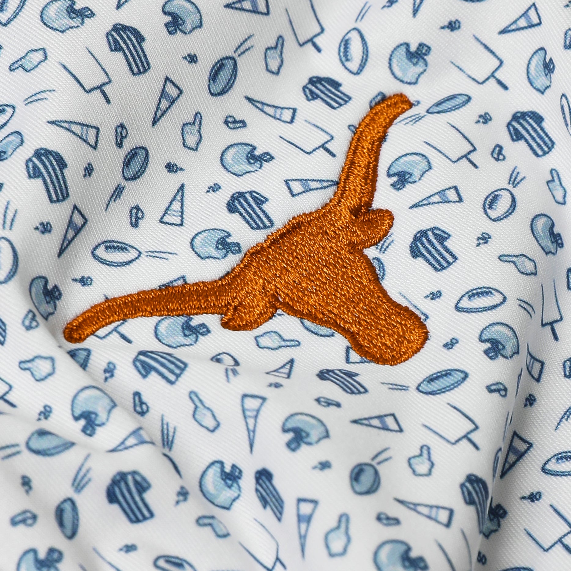 Youth Peter Millar Texas Longhorns Kick Off Polo