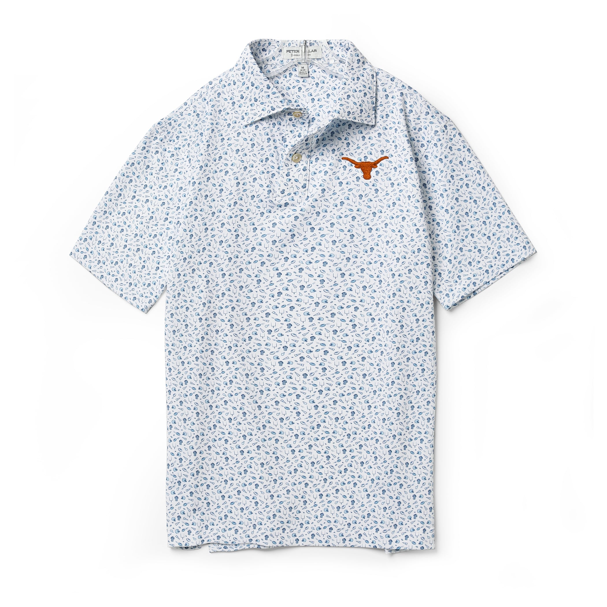 Youth Peter Millar Texas Longhorns Kick Off Polo