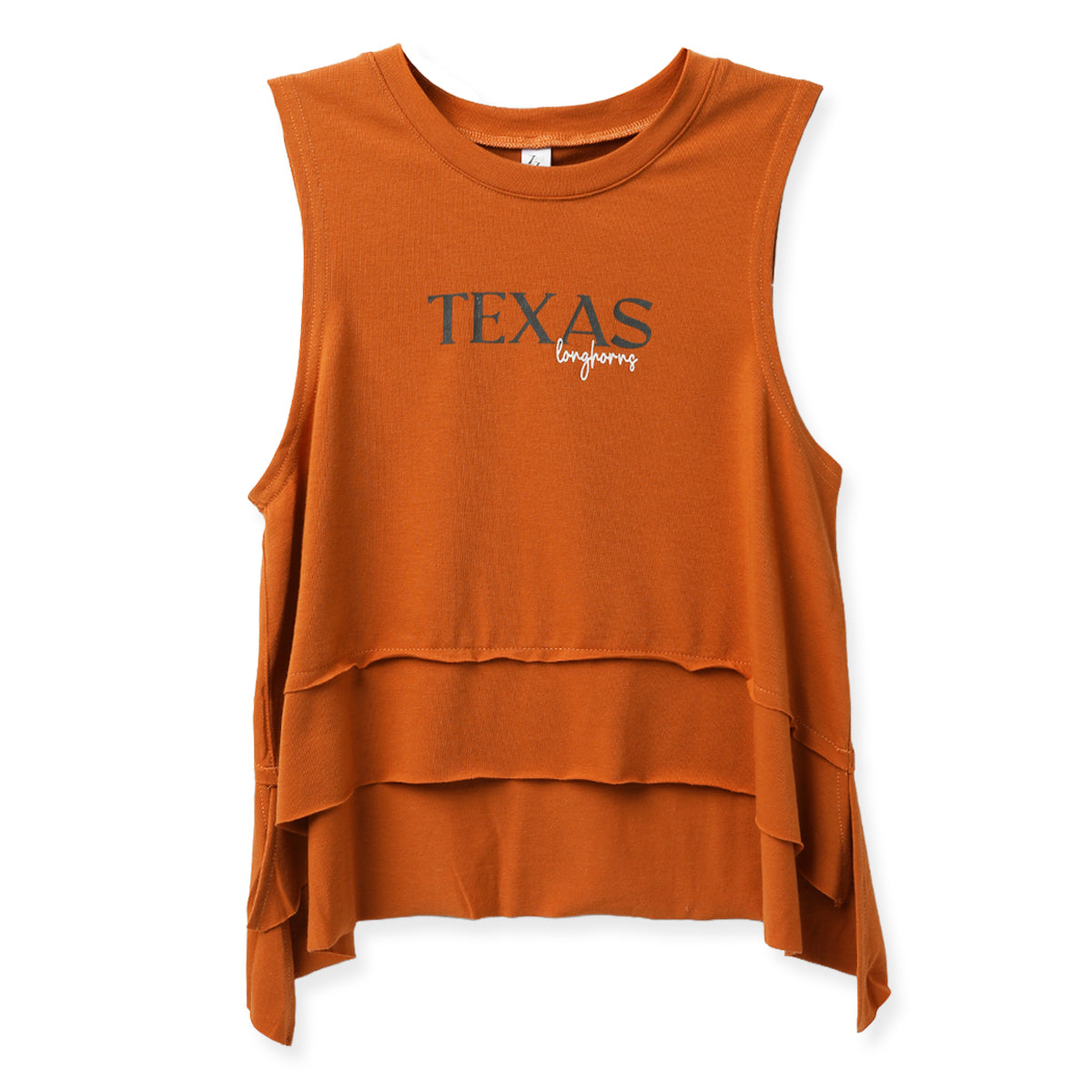 Youth ZooZatZ Texas Longhorns Flowy Tank