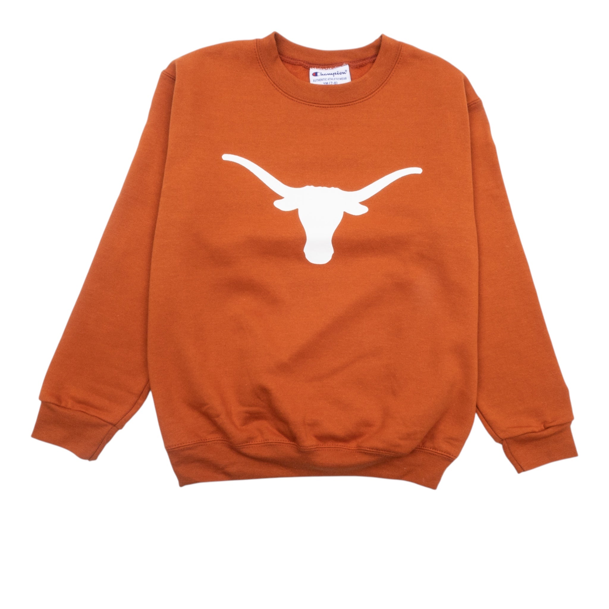Youth Champion Texas Longhorns Sweatshirt Burnt Orange