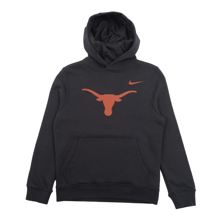 Youth Nike Texas Longhorns Club Fleece Hoodie