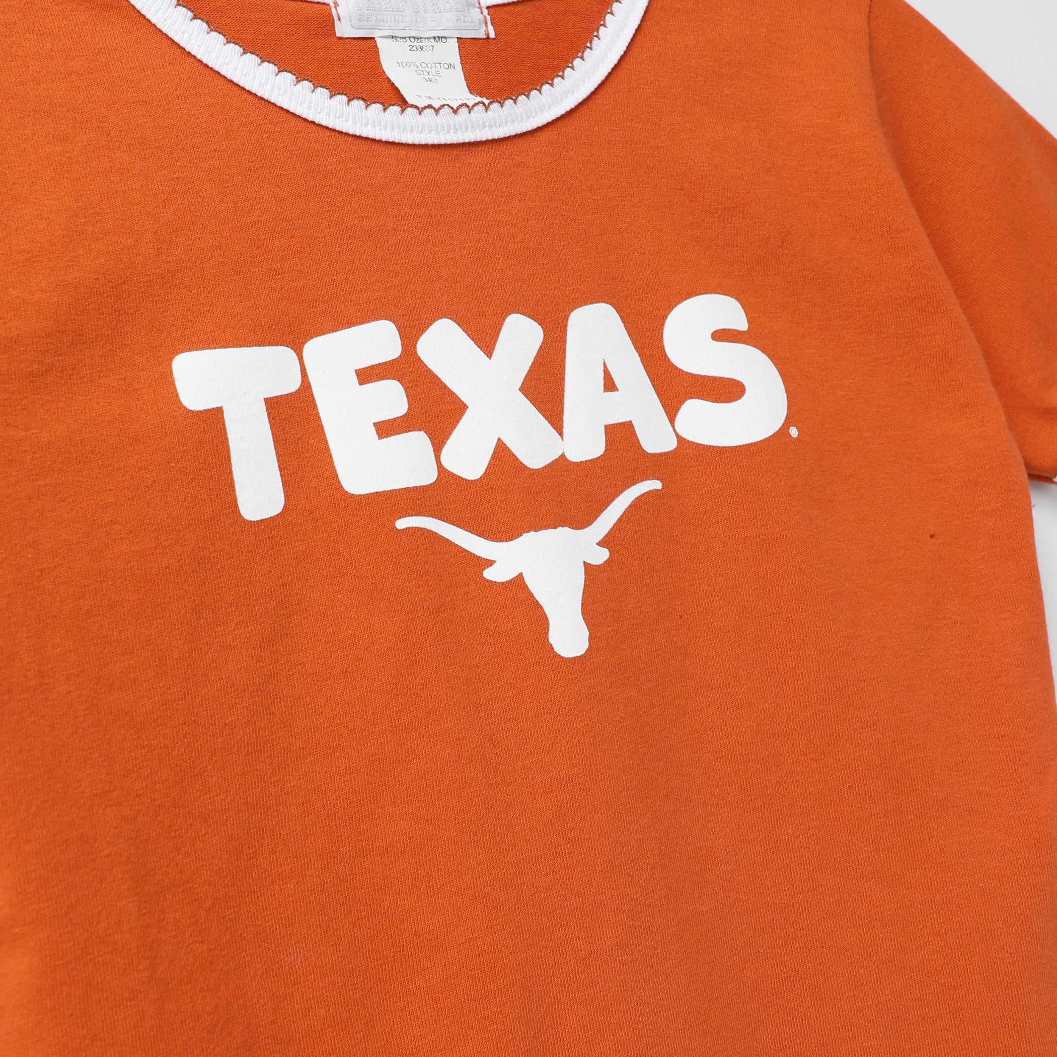 Youth Texas Longhorns Cotton Deco Tee