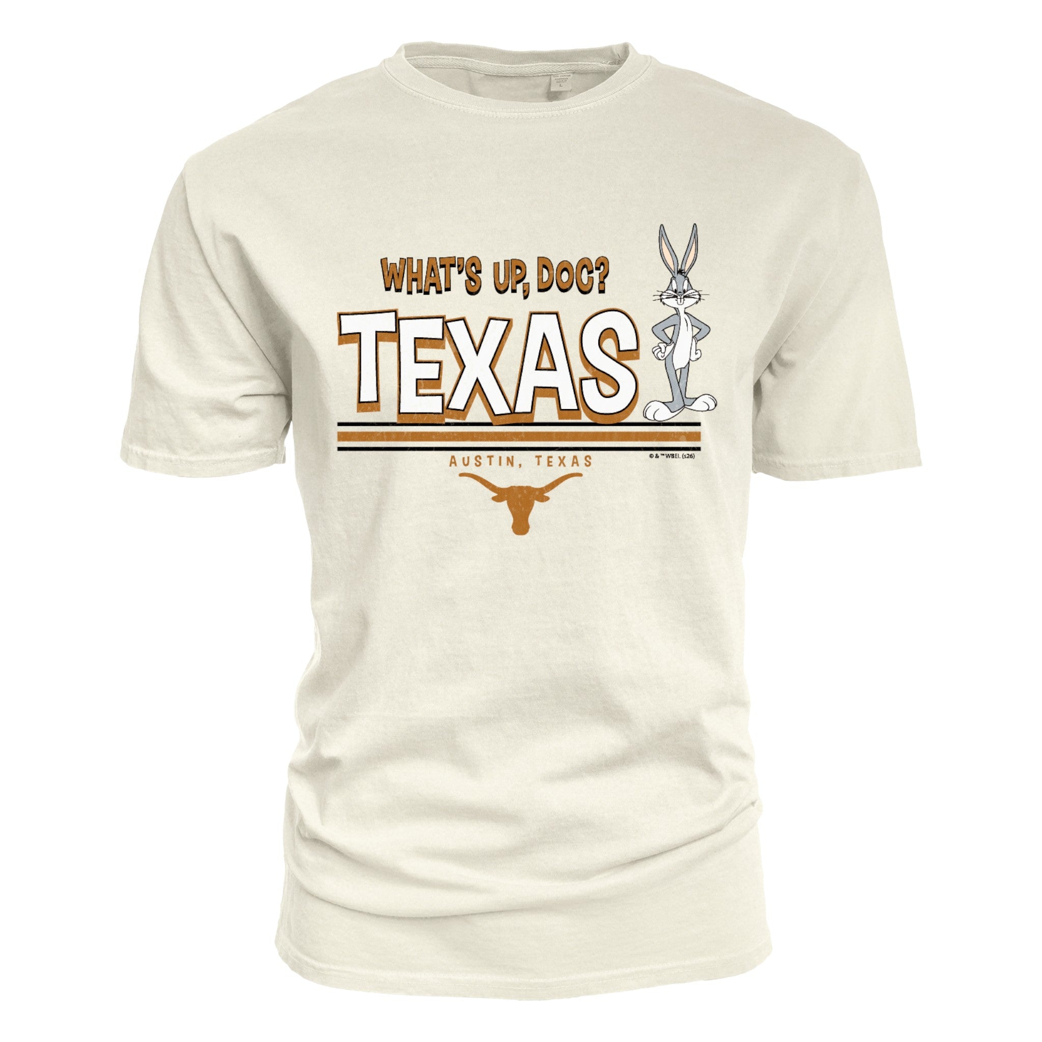 Youth Texas Longhorns Bugs Bunny Ringspun Tee