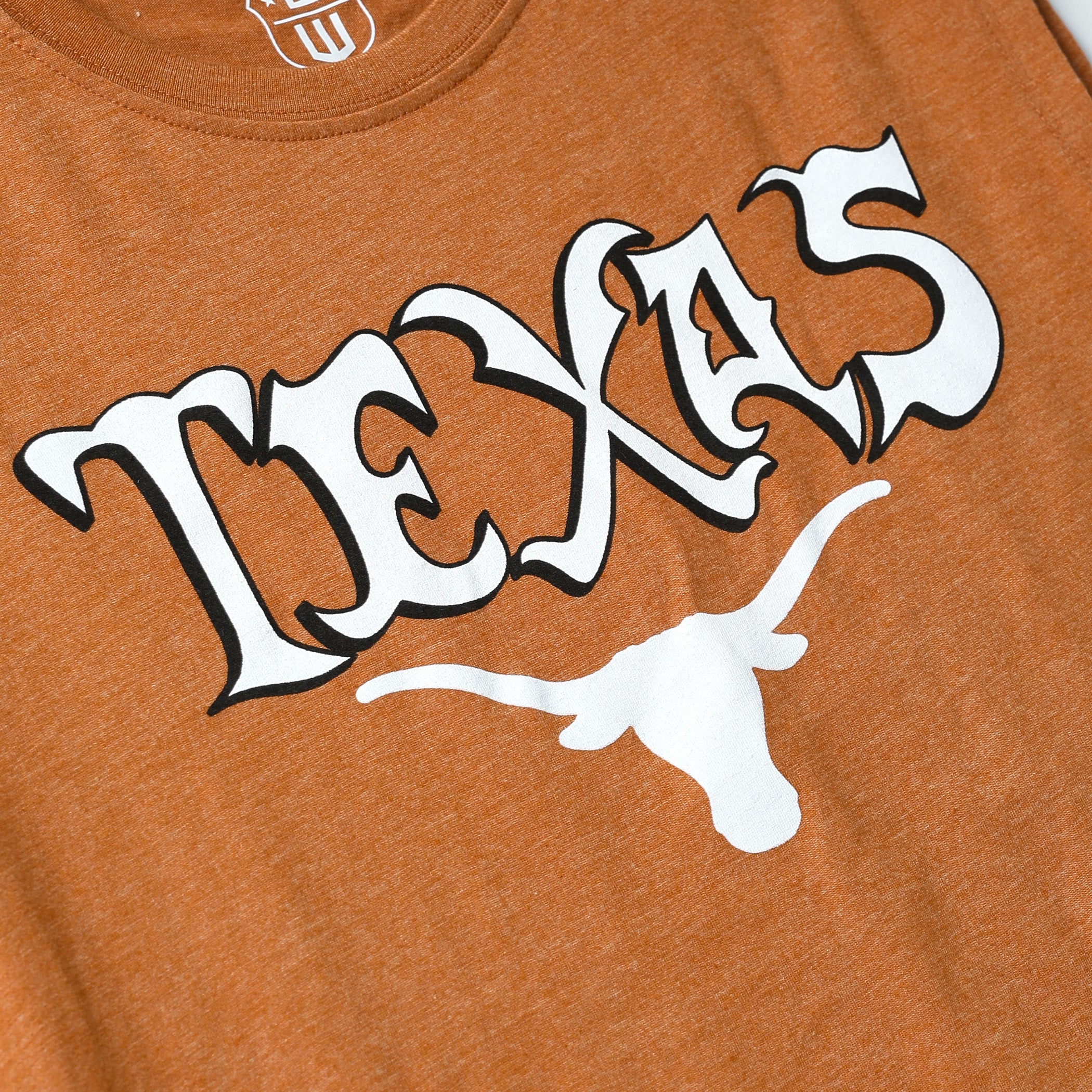 Youth Texas Longhorns Boy's Blend Muscle Tee