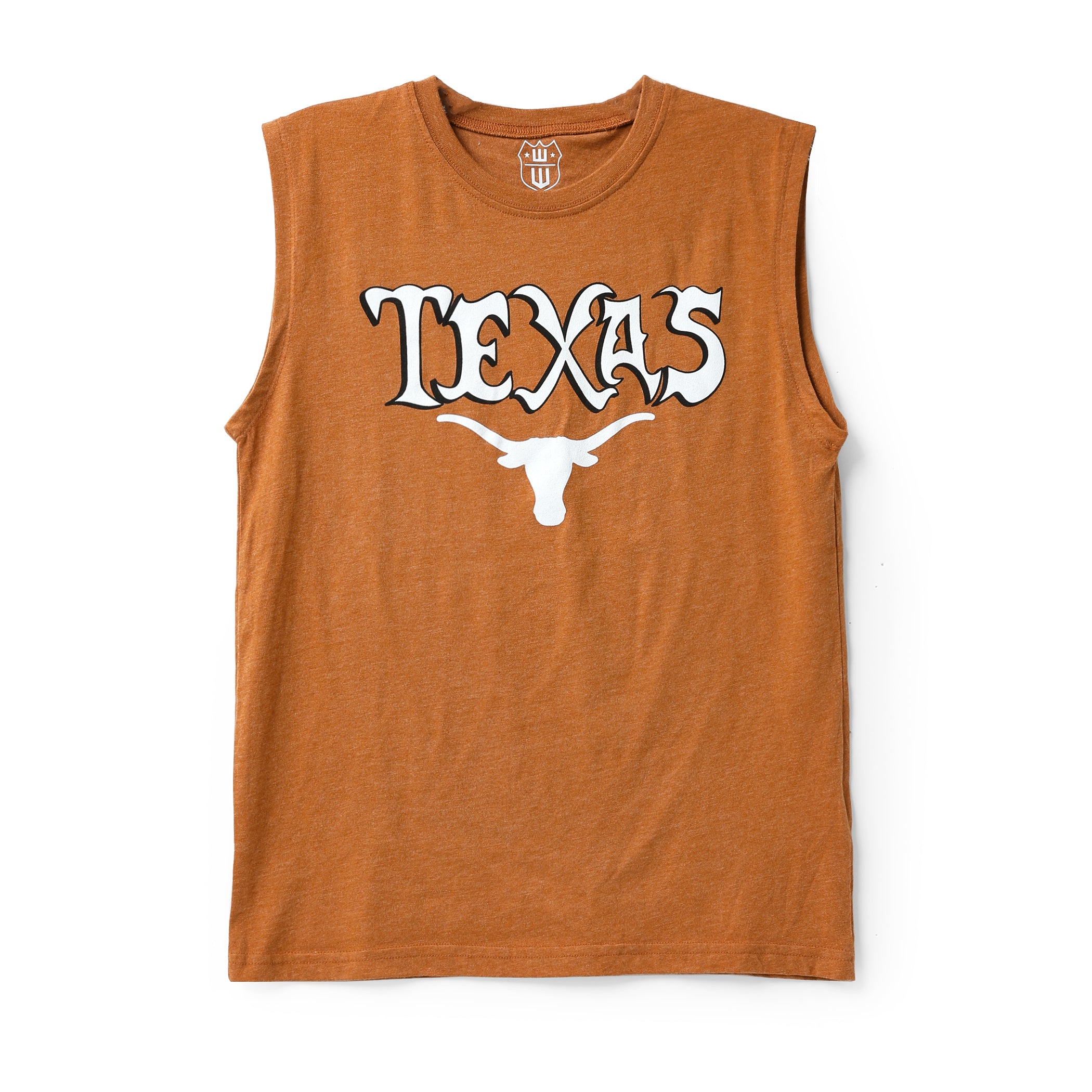 Youth Texas Longhorns Boy's Blend Muscle Tee