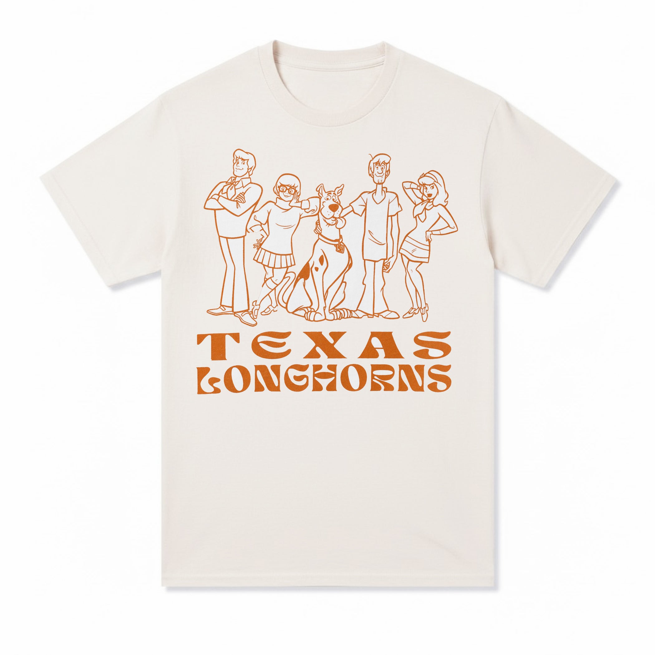 Youth Texas Longhorns Meddling Kids Ringspun Tee