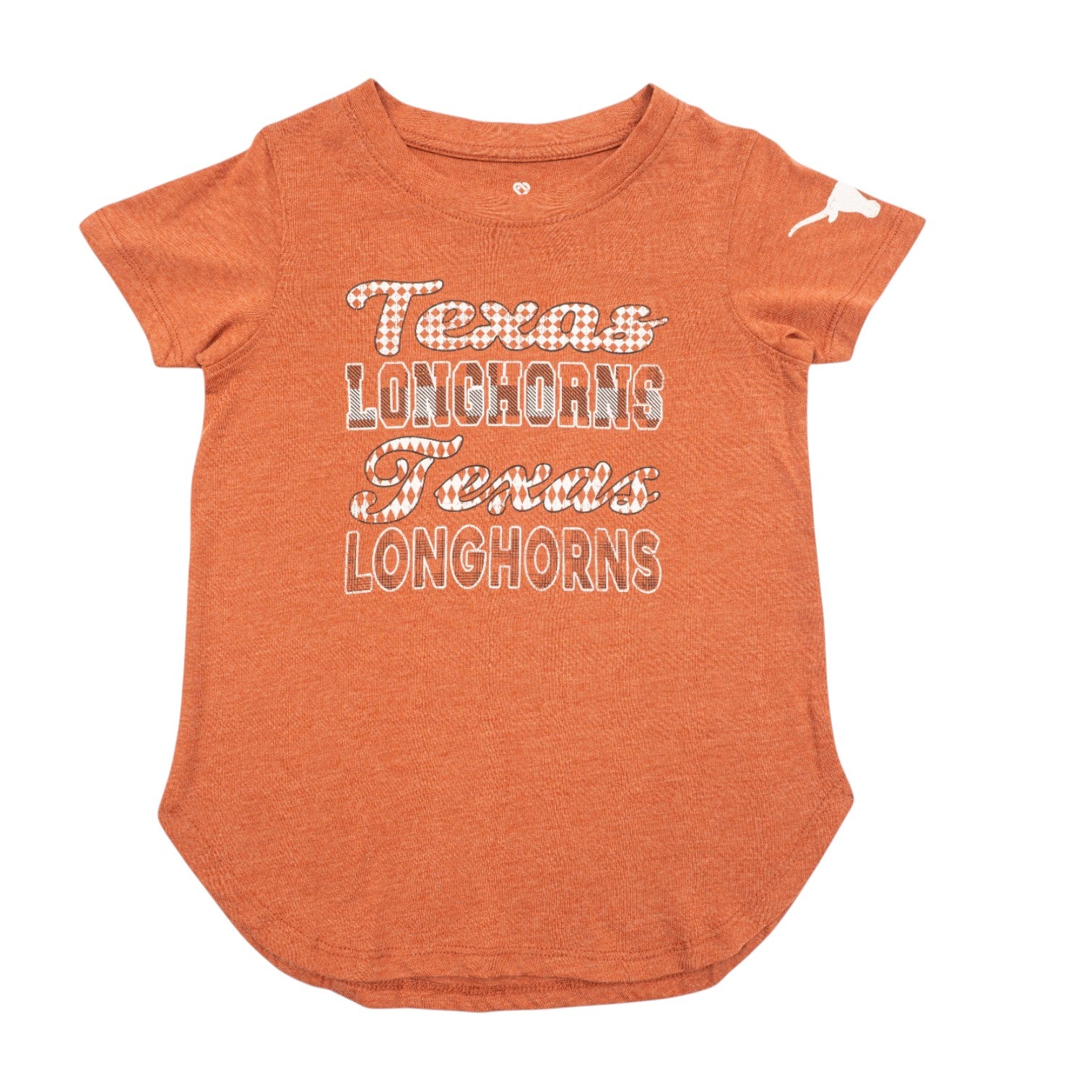 Youth Texas Longhorns Flame Princess Tee