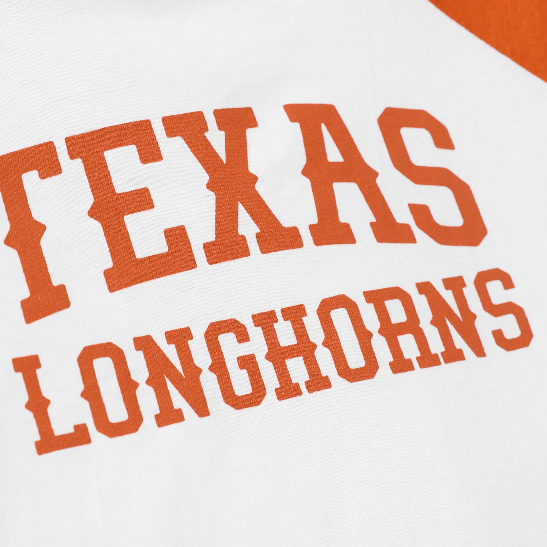 Youth Texas Longhorns Raglan Cotton Tee