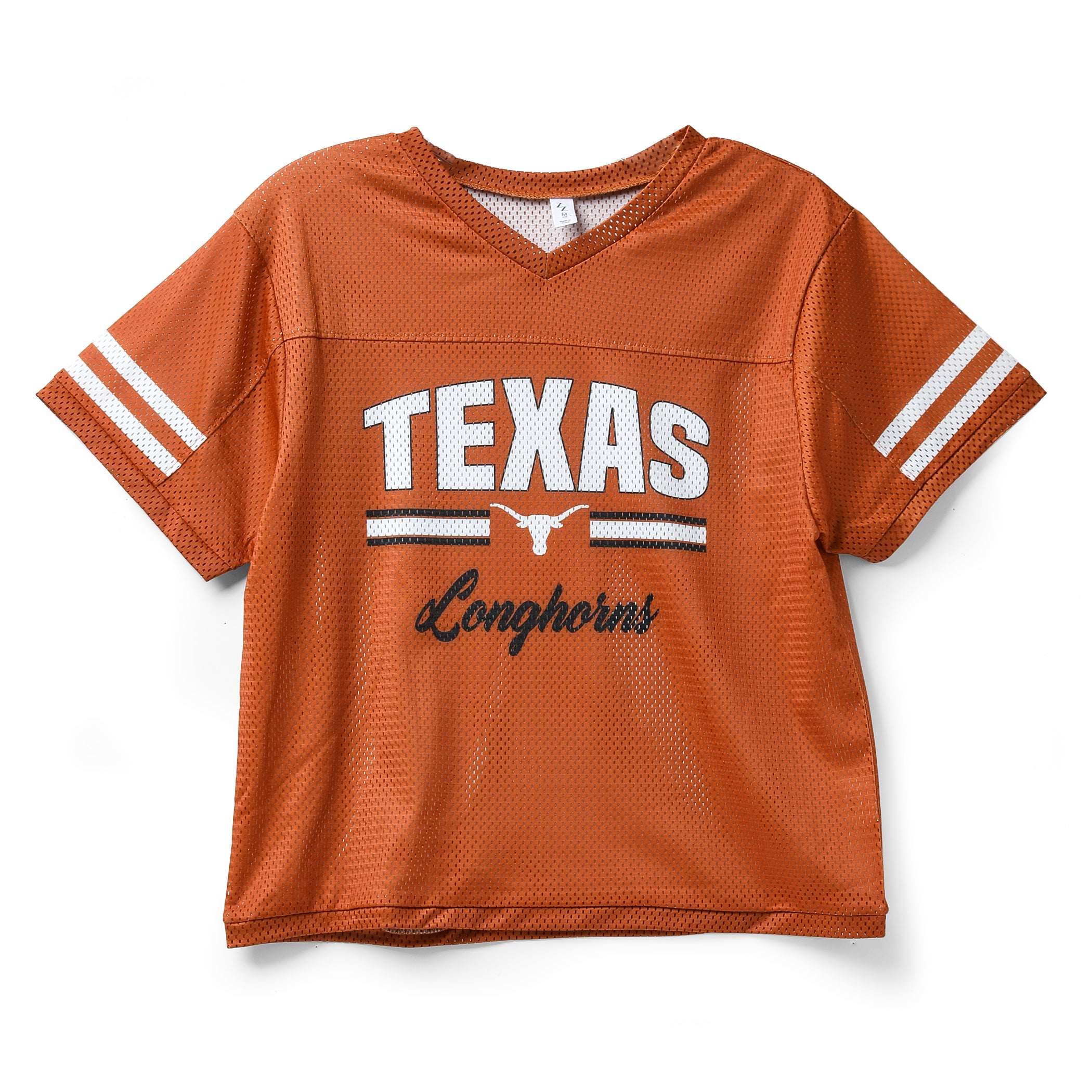 Youth ZooZatZ Texas Longhorns Mesh Jersey Tee