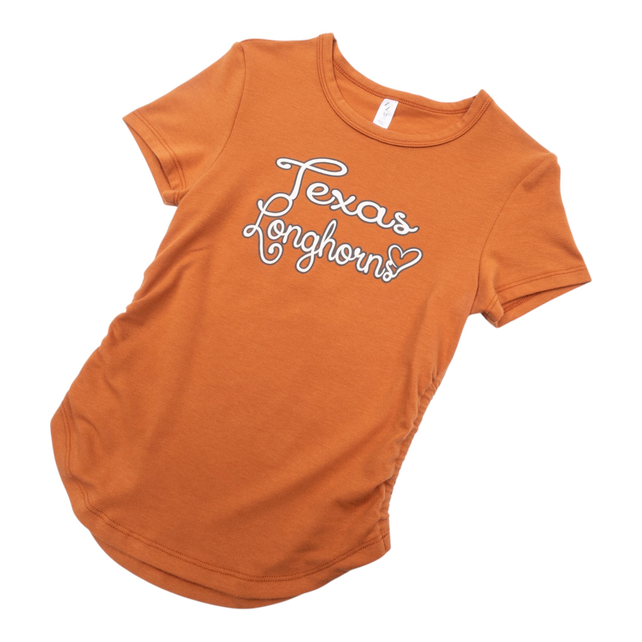 Youth ZooZatZ Texas Longhorns Rope Tee Burnt Orange 