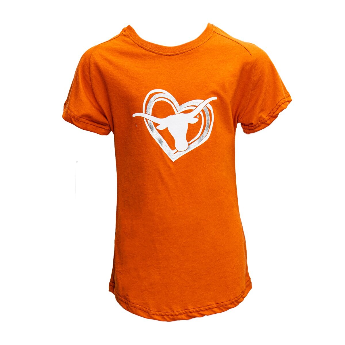 Youth Texas Longhorns Weight Raglan Tee