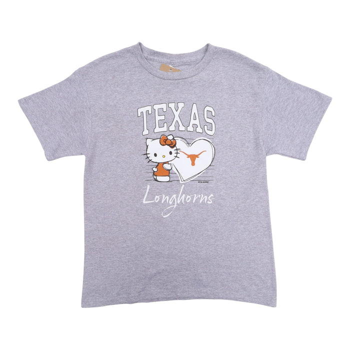 Youth Texas Longhorns Old English Hello Kitty Tee