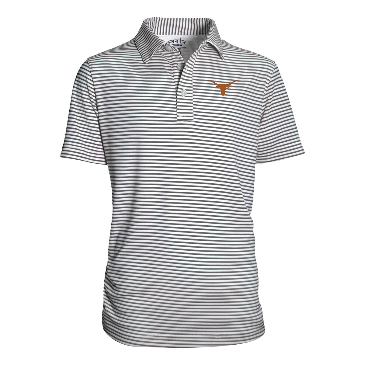 Youth Texas Longhorns Carson Striped Polyblend Polo