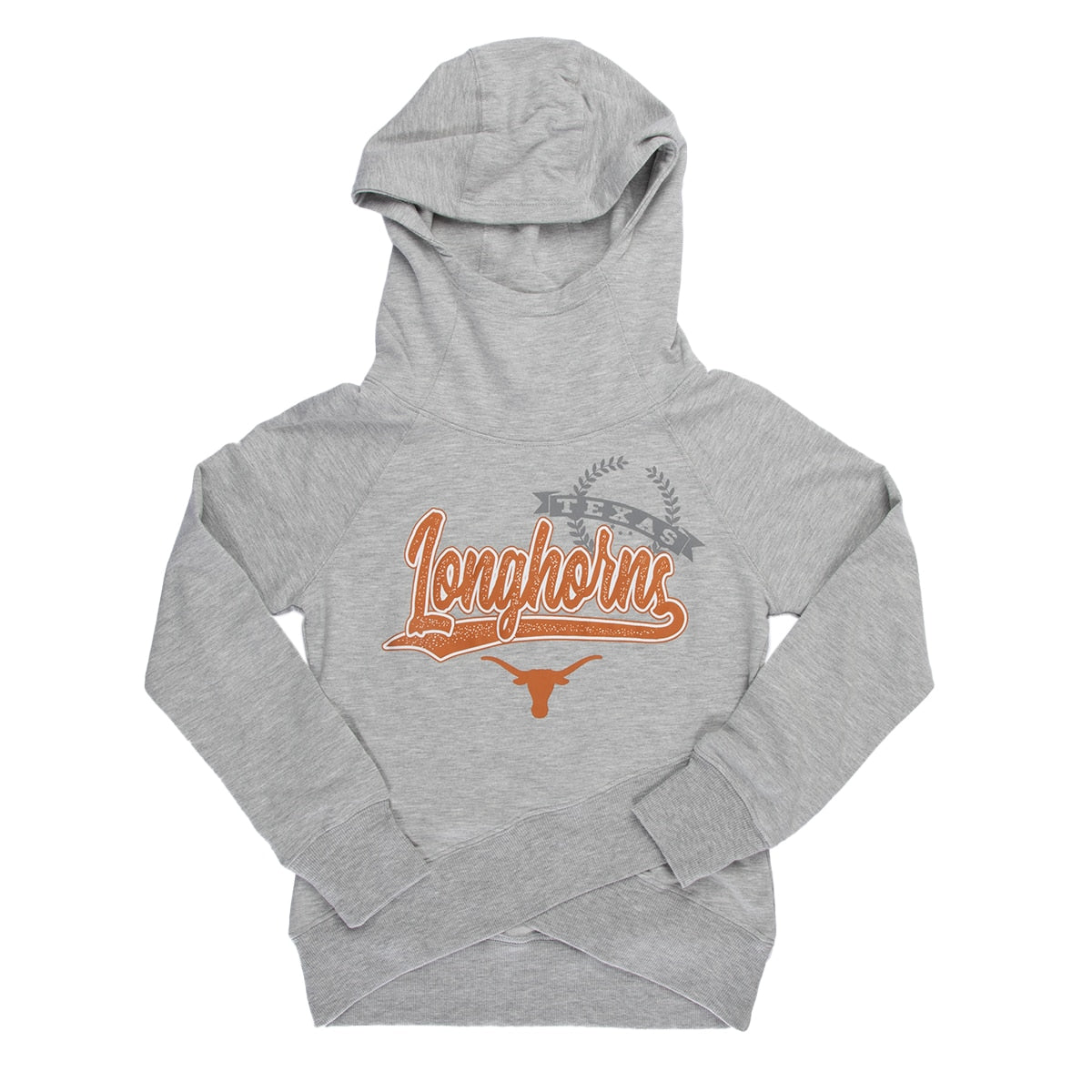 Youth Texas Longhorns Full Funnel Hoodie