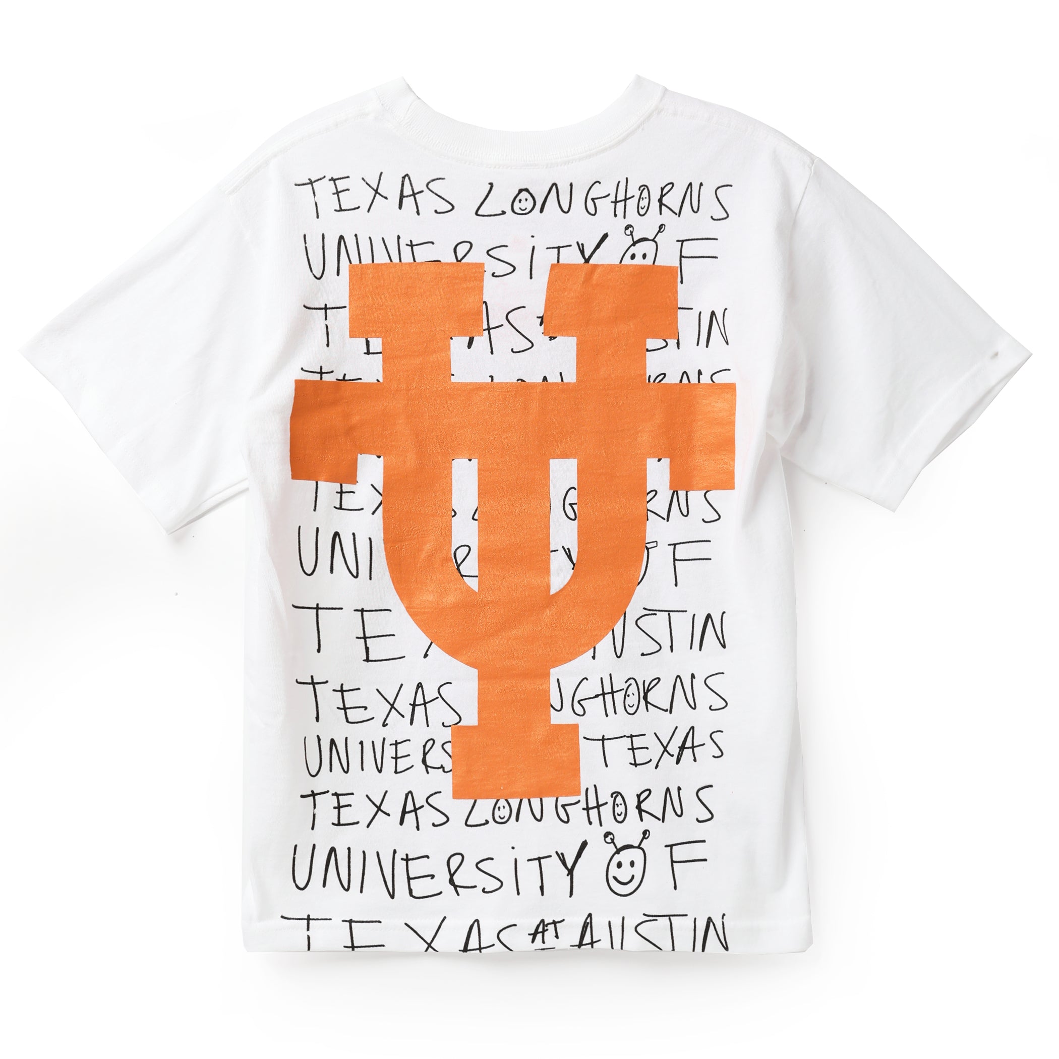 Youth Texas Longhorns Snow Milk Tee