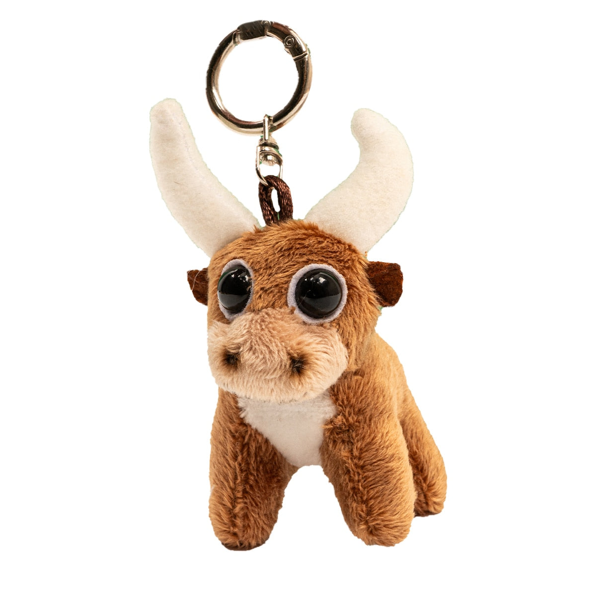 Longhorn Plush Keychain