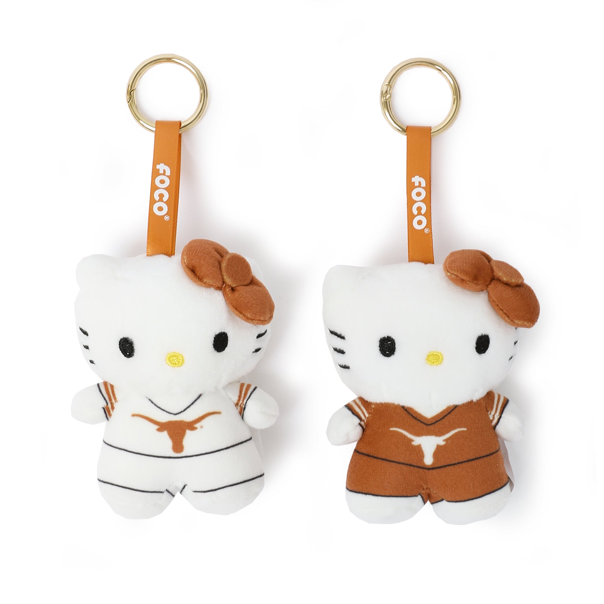 Texas Longhorns Hello Kitty Keychain - 2 Pack