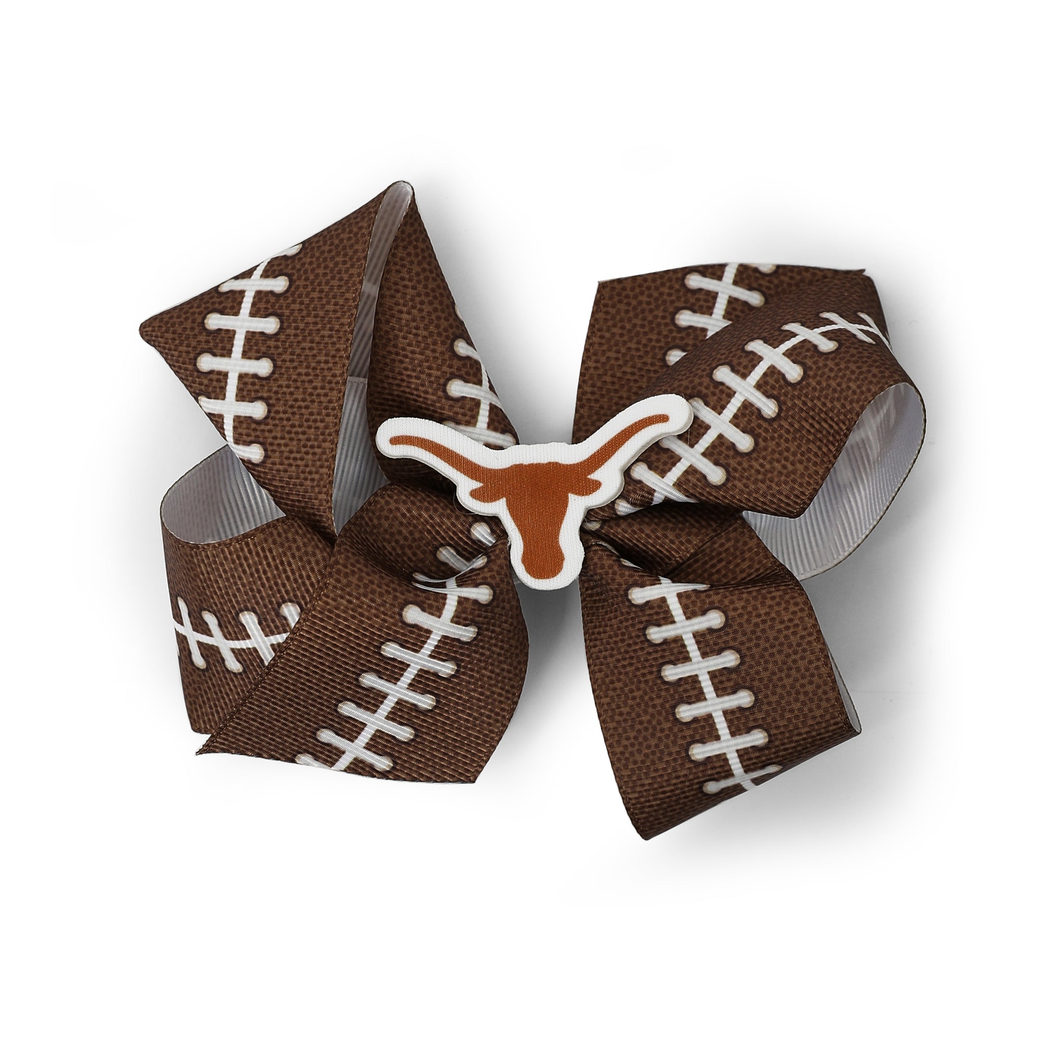 Texas Longhorns Football Print Hair Bow