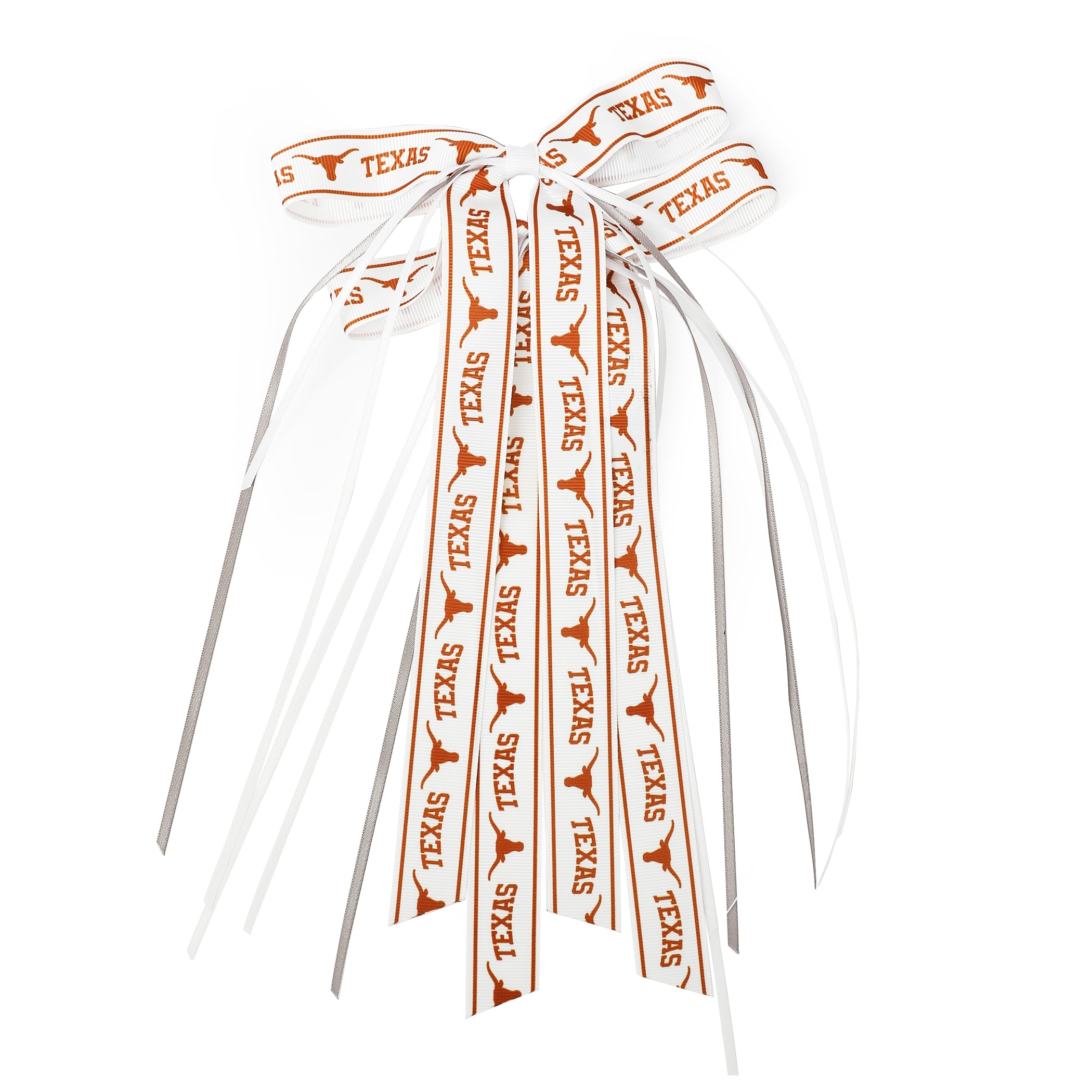 Texas Longhorns Cowboy Boot Bow with Streamer Pair