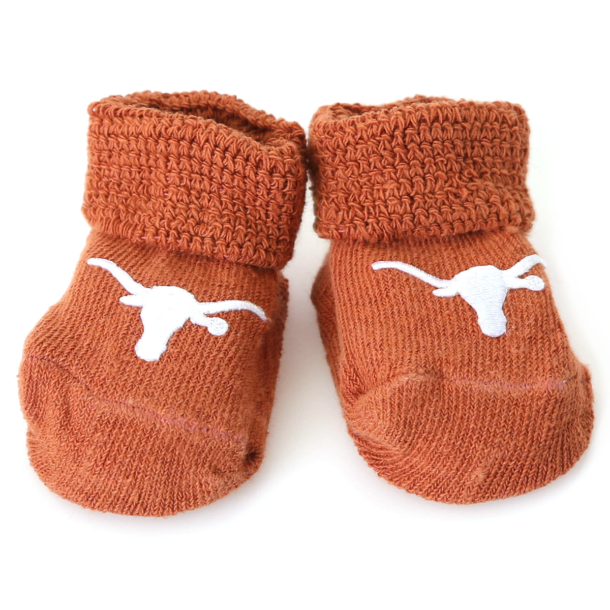 Newborn Texas Longhorns Gift Box Bootie