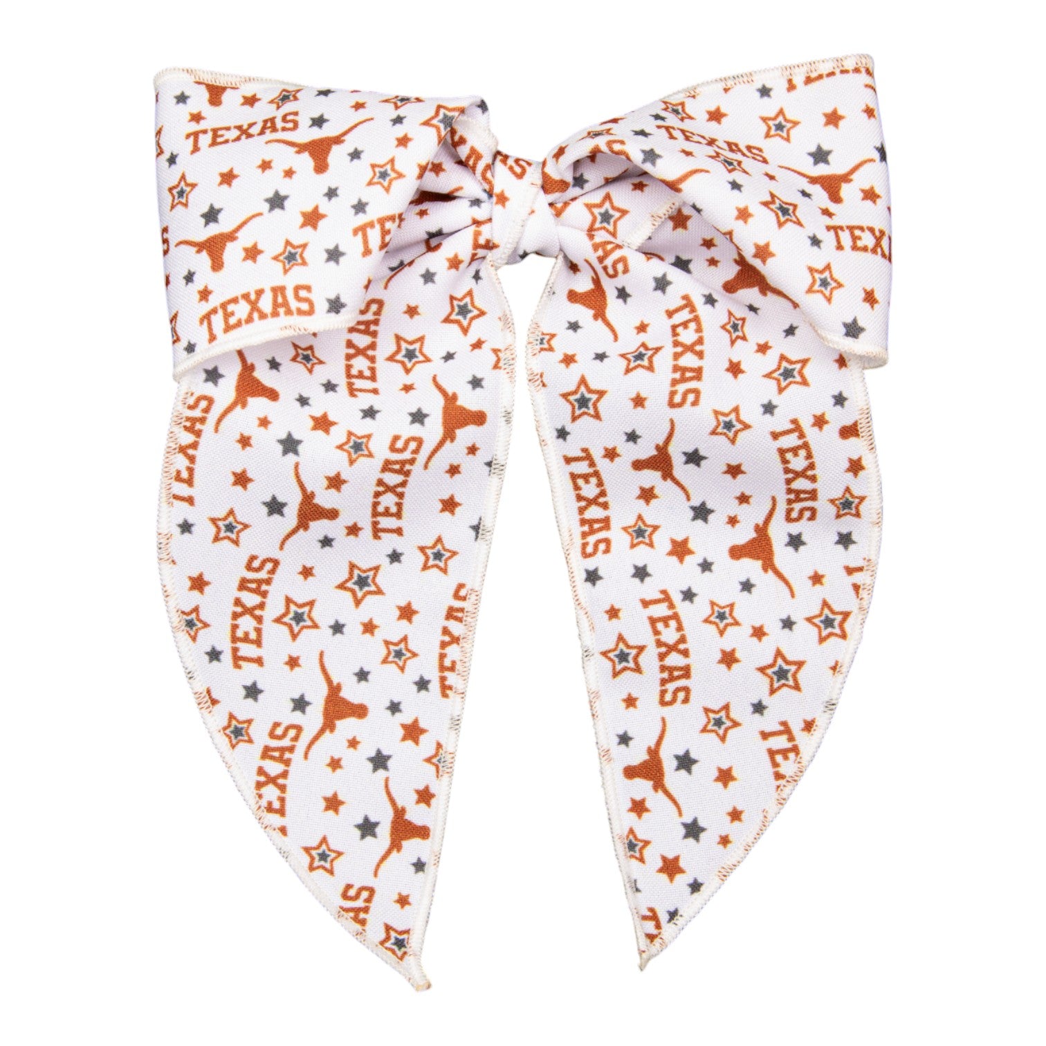 Texas Longhorns Large Print Bow with Tails