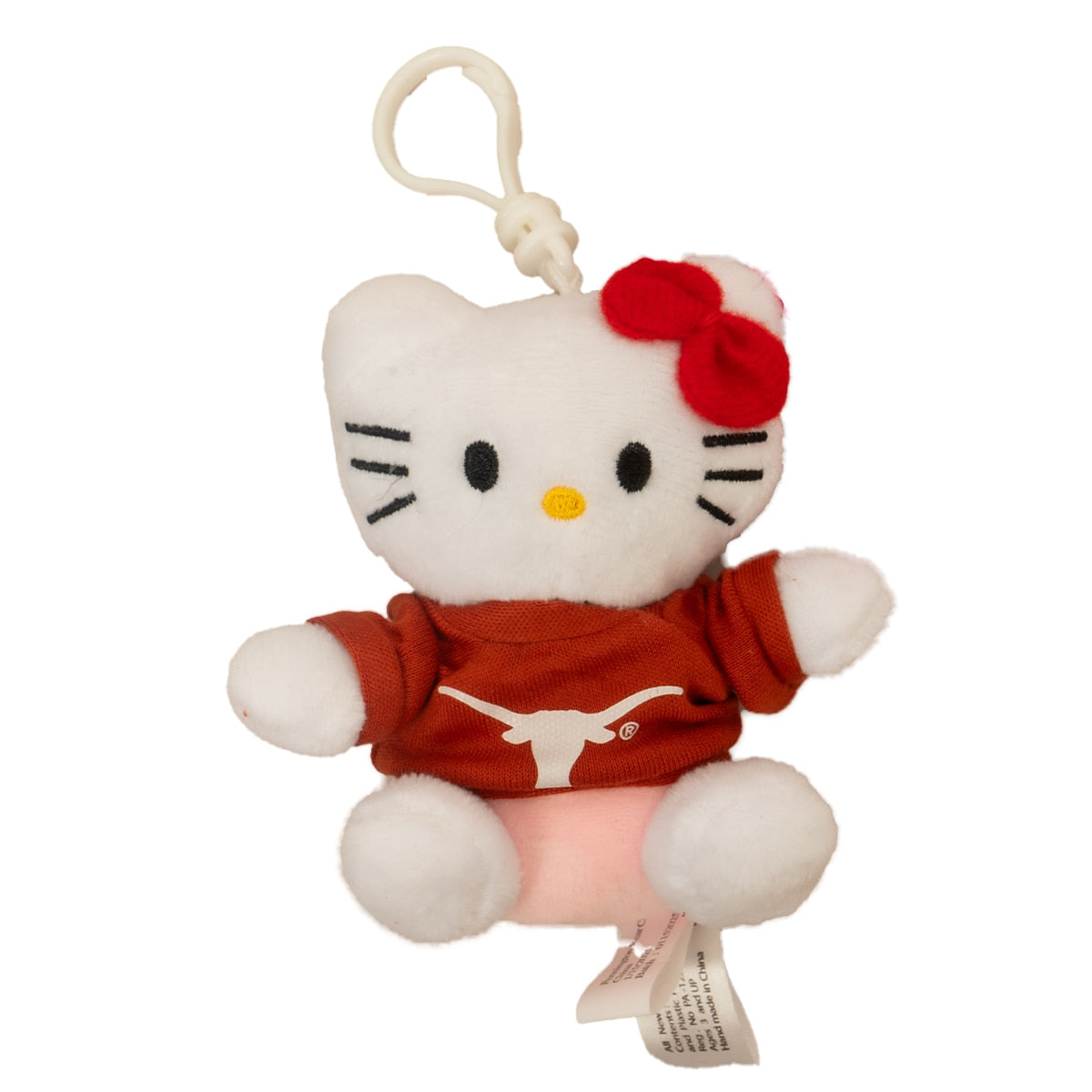 Texas Longhorns Hello Kitty Keychain