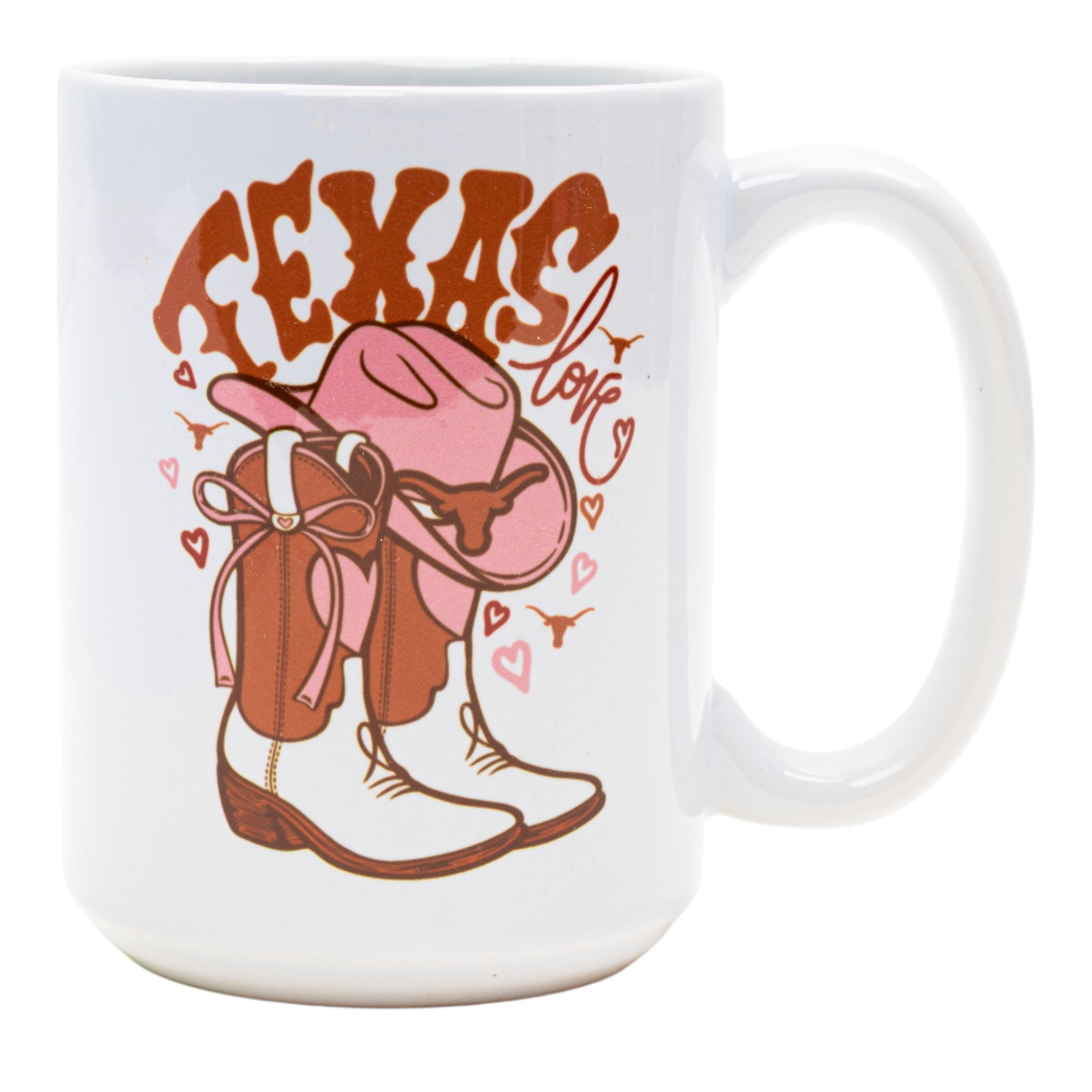 Texas Longhorns Valentine's Day Mug