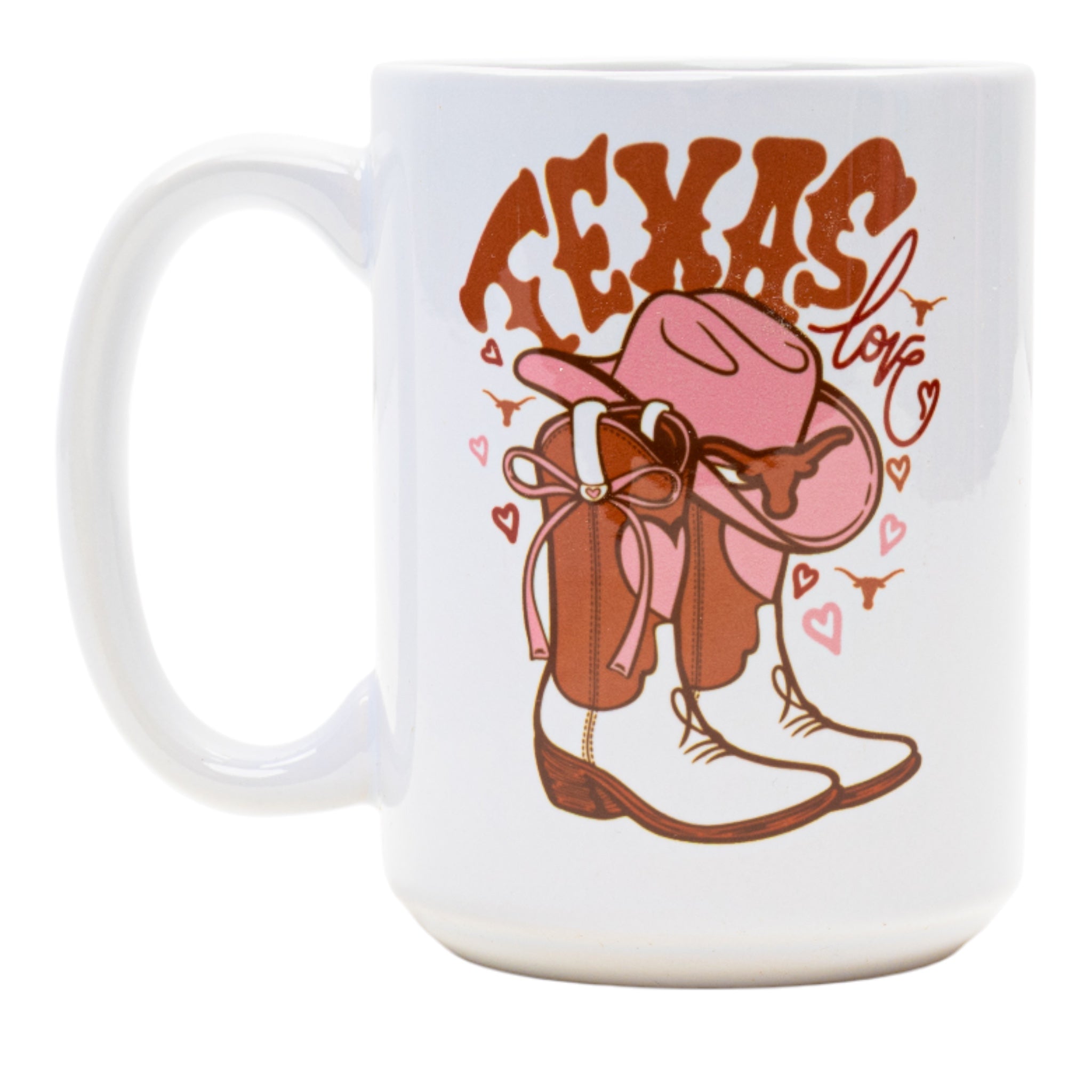 Texas Longhorns Valentine's Day Mug