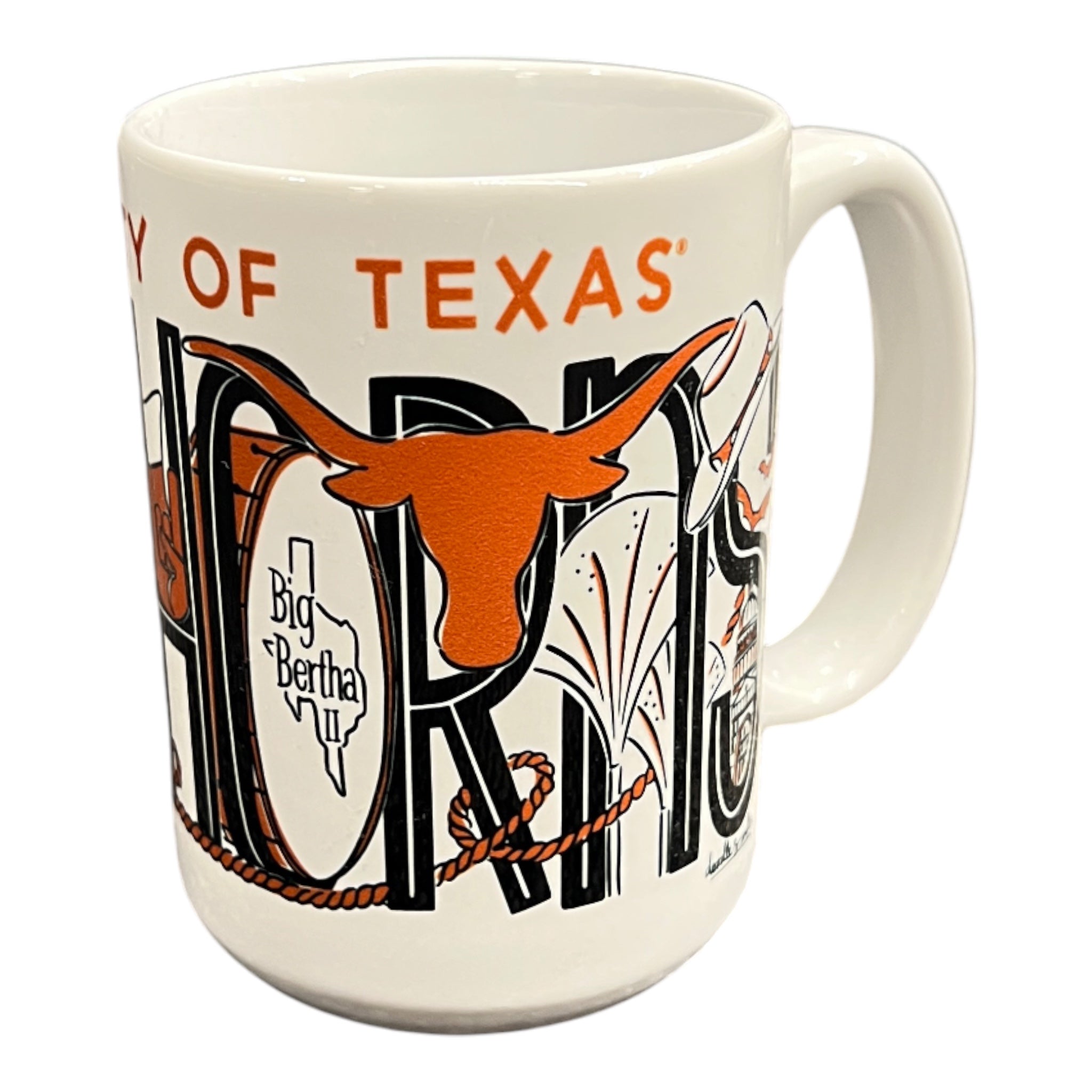 Julia Gash Texas Regina Mug - 15oz