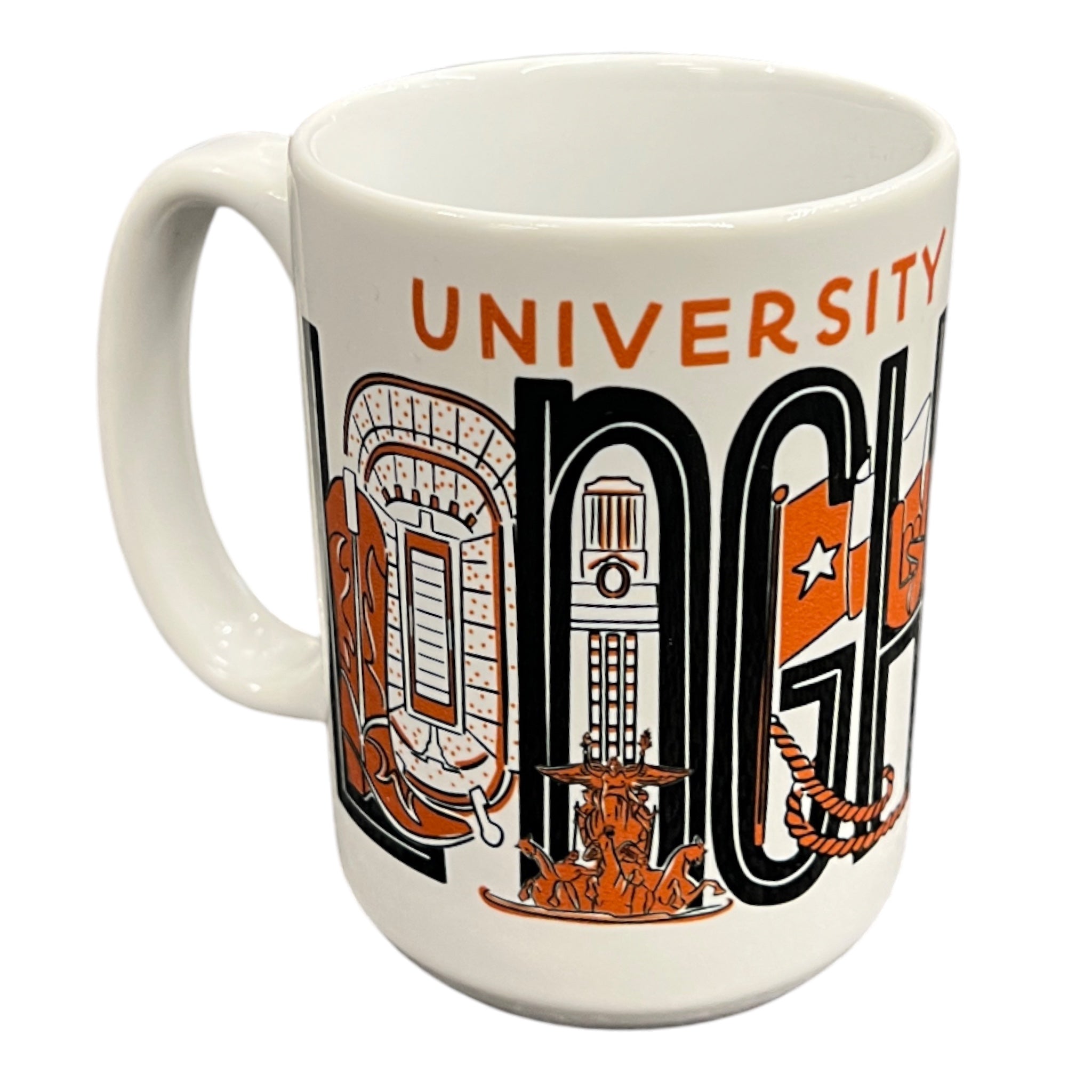 Julia Gash Texas Regina Mug - 15oz