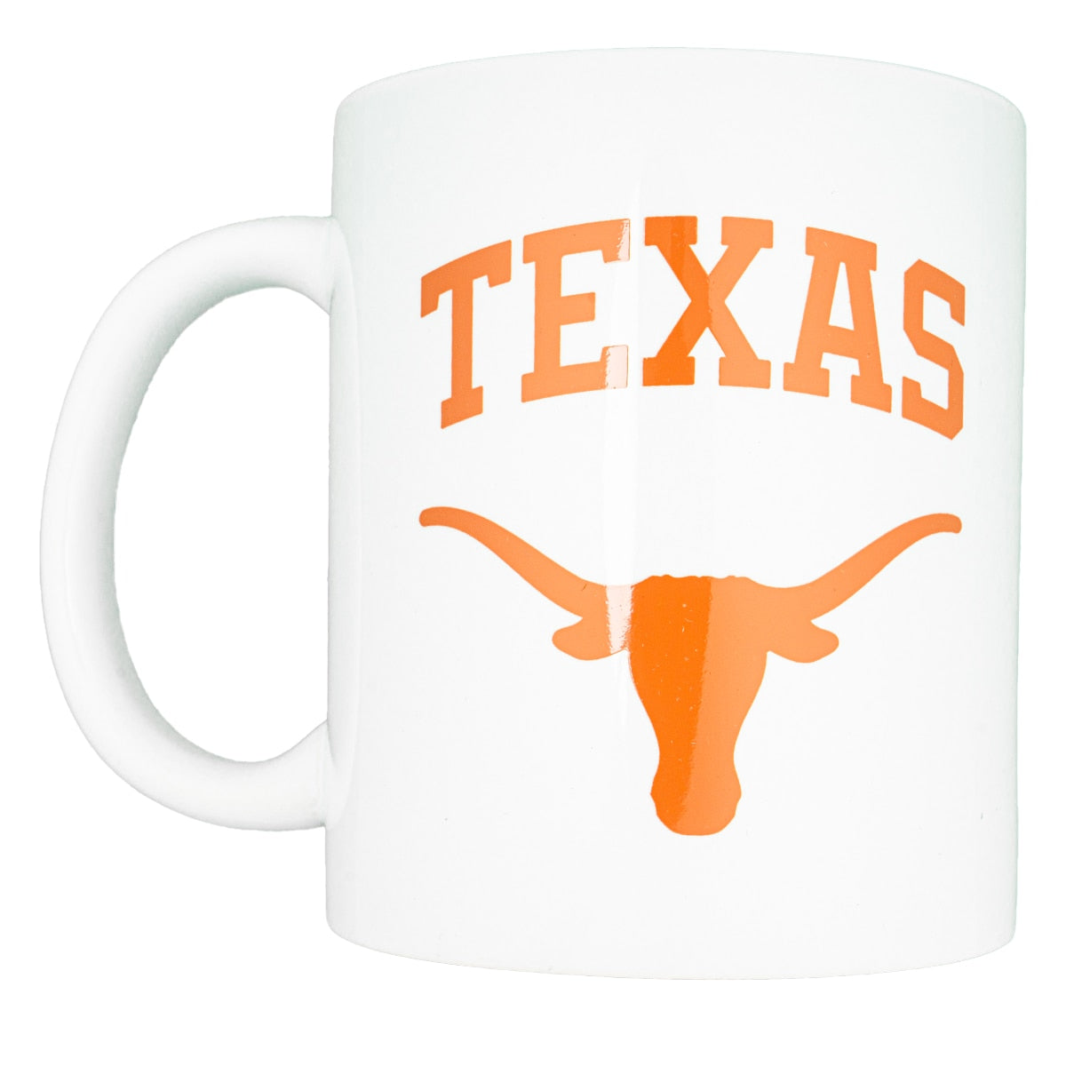 Texas Over Longhorn Classic White Mug