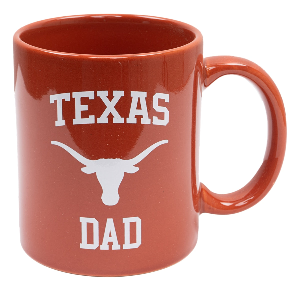 Texas Dad Over Longhorn Logo Mug