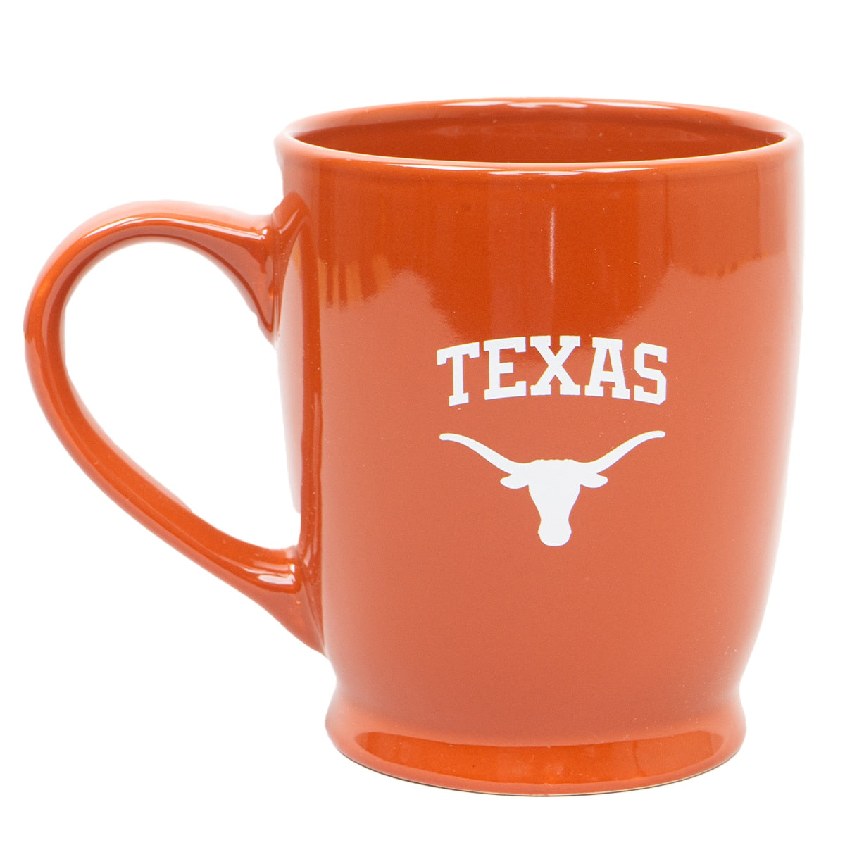 Texas Over Longhorn Burnt Orange Stylish Cafe Mug