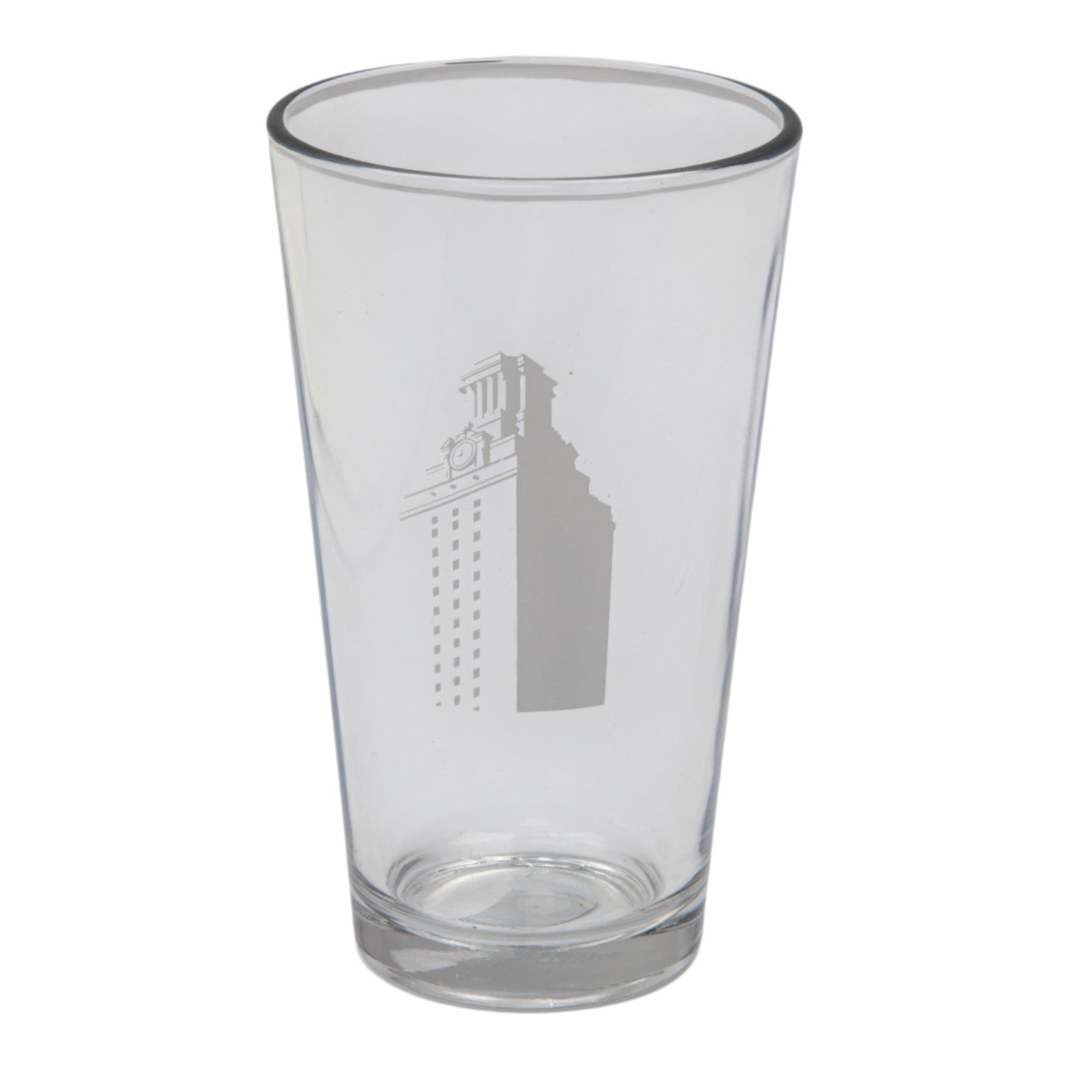 University of Texas Tower Etched Pint Glass - 16oz
