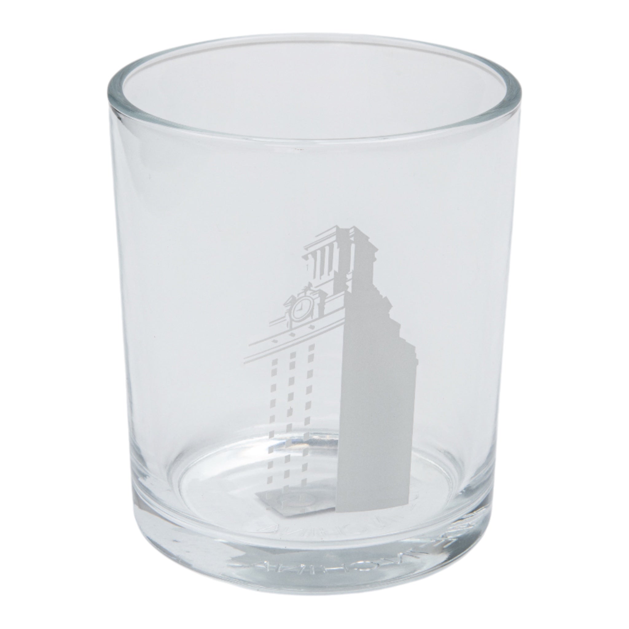 University of Texas Tower Etched Rocks Glass - 13.5oz