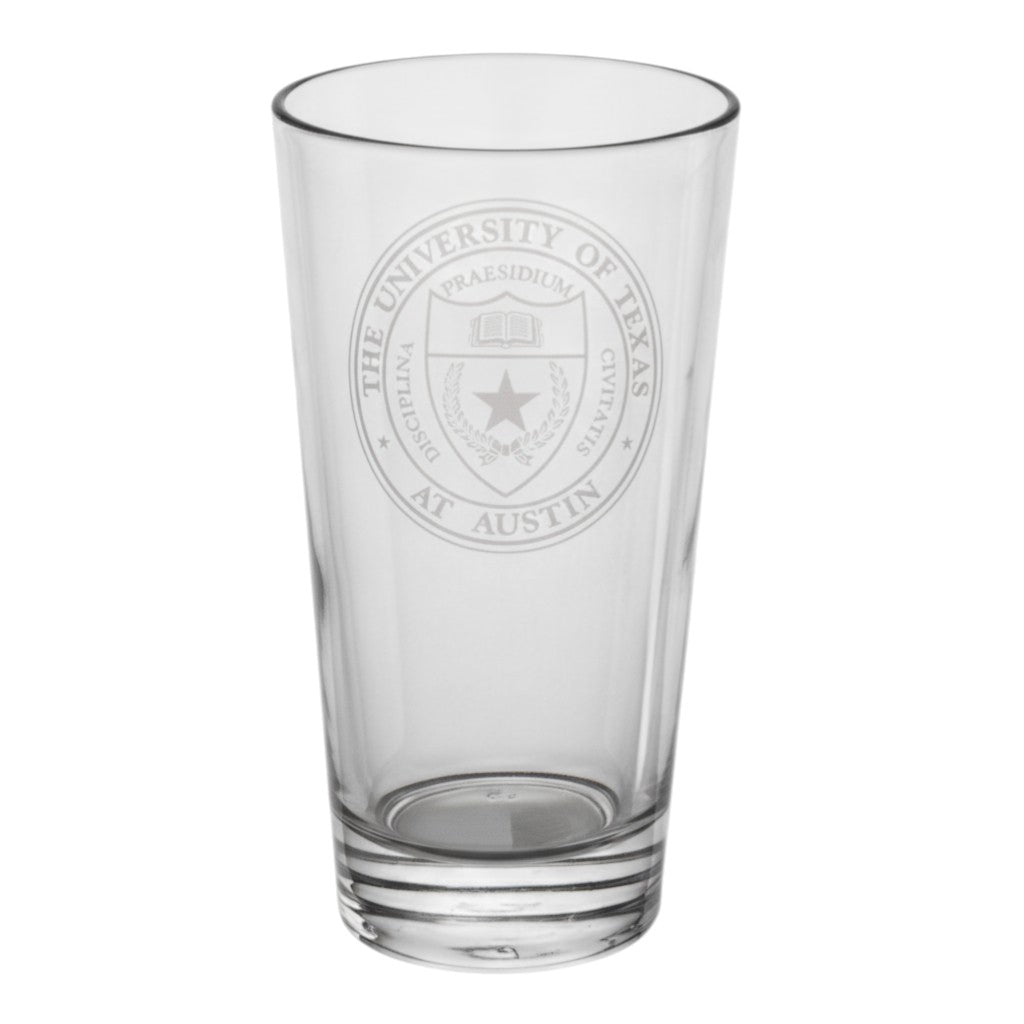 University of Texas Seal Pint Glass - 16oz