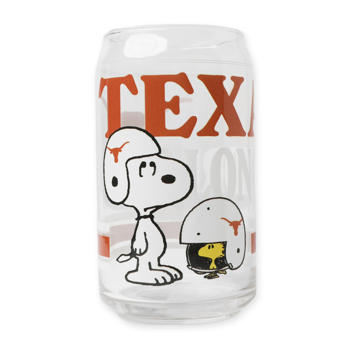 Texas Longhorns Peanuts Glass Can - 16 oz.