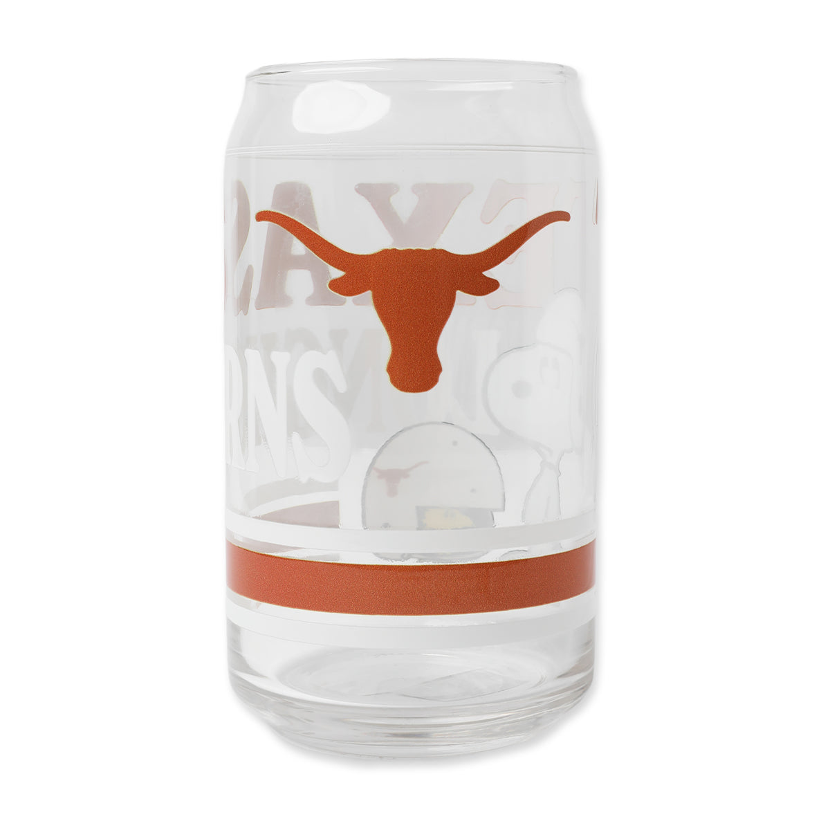 Texas Longhorns Peanuts Glass Can - 16 oz.