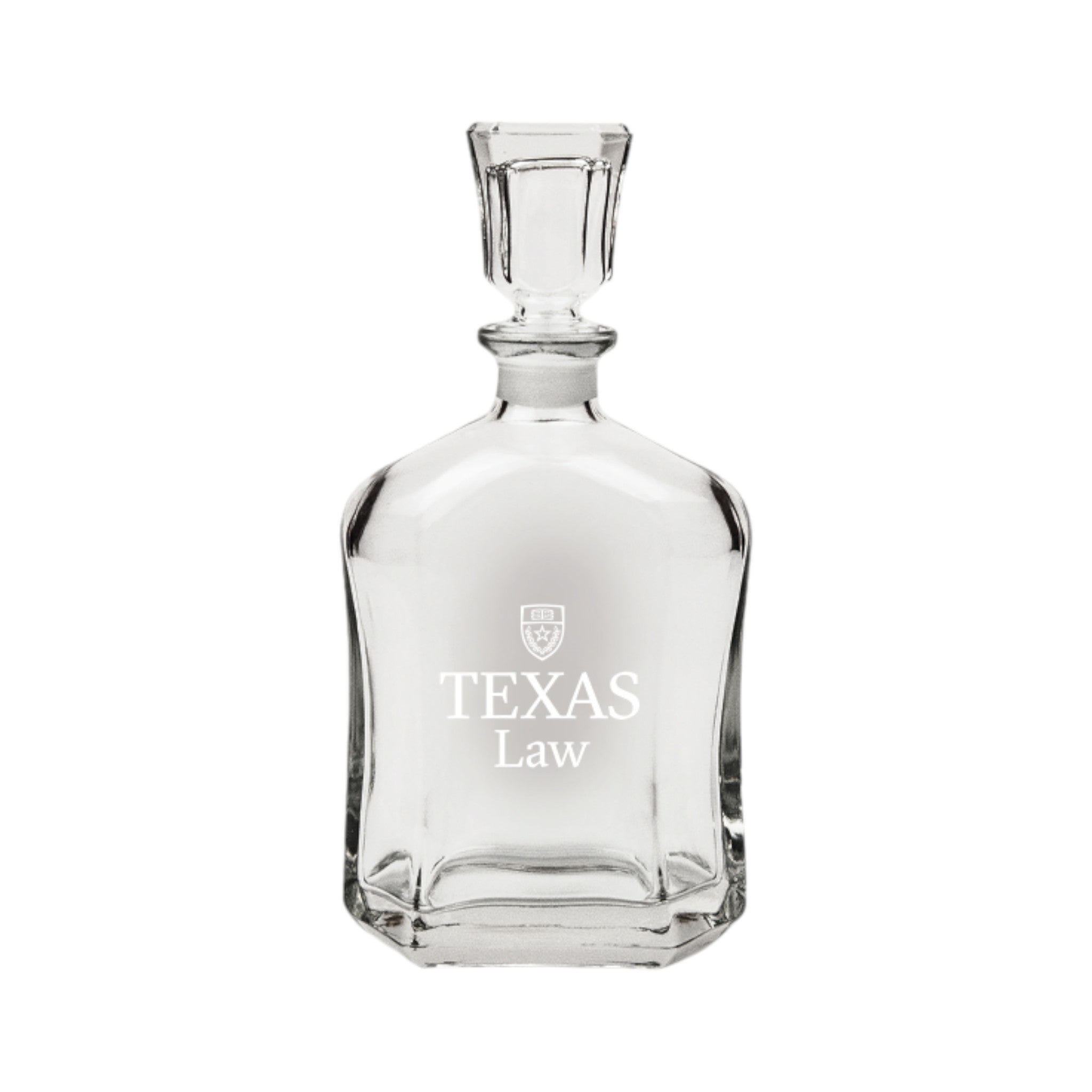 University of Texas School of Law Crystal Whiskey Decanter - 23.75 oz.