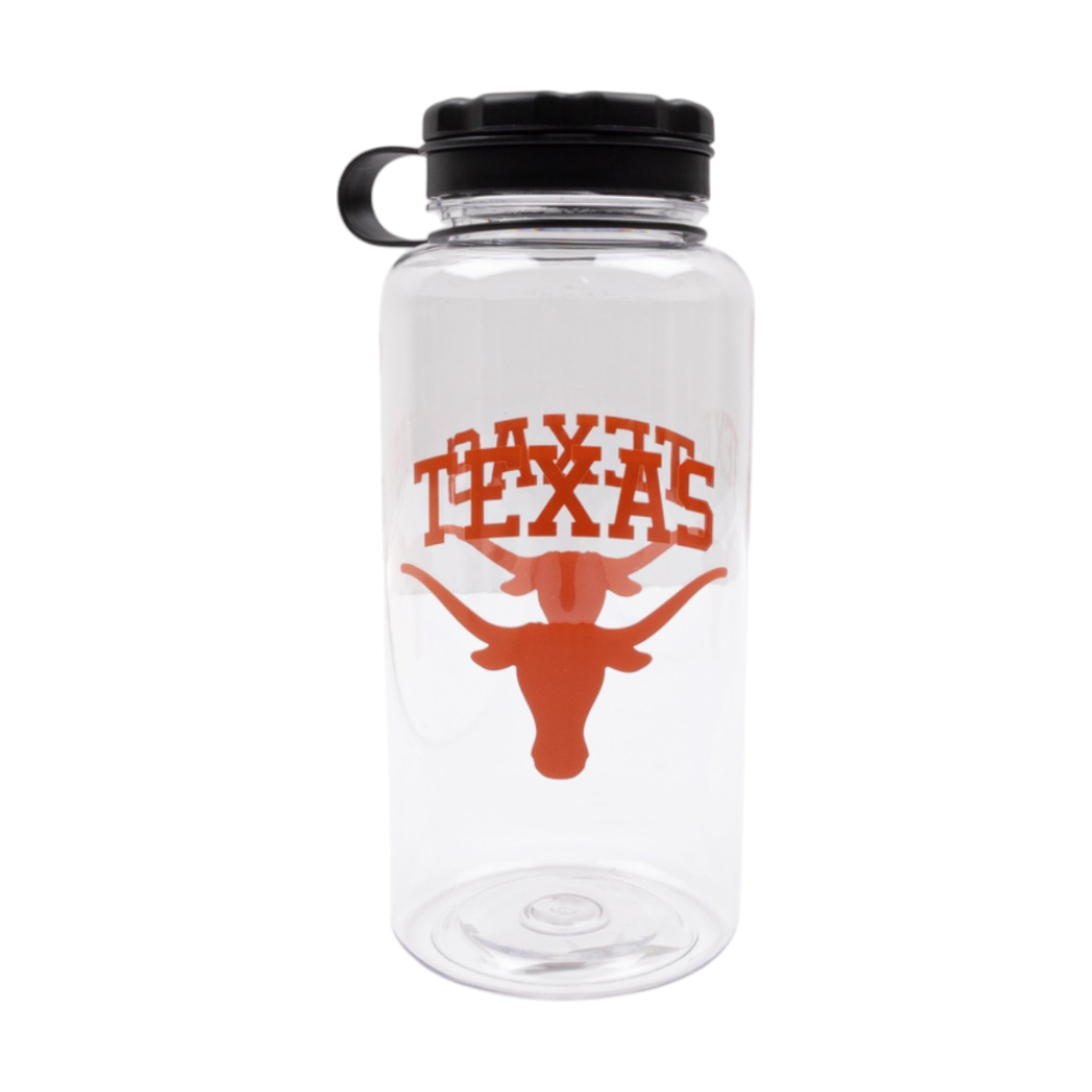 Texas Longhorns Clear Sports Bottle