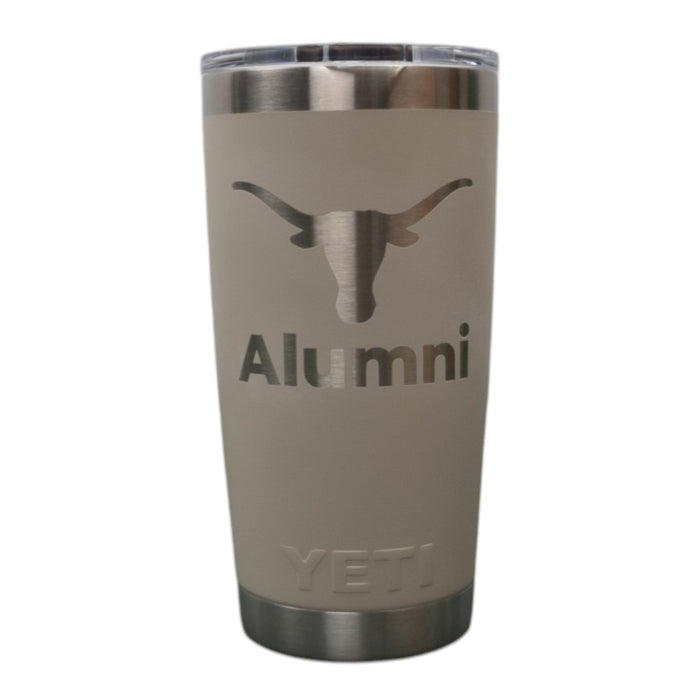 YETI Texas Longhorns Alumni Cape Taupe Rambler - 20 oz