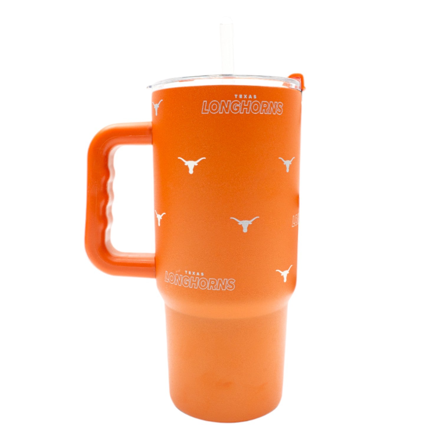 Texas Longhorns Steerhead Step and Repeat Tumbler with Straw 24oz