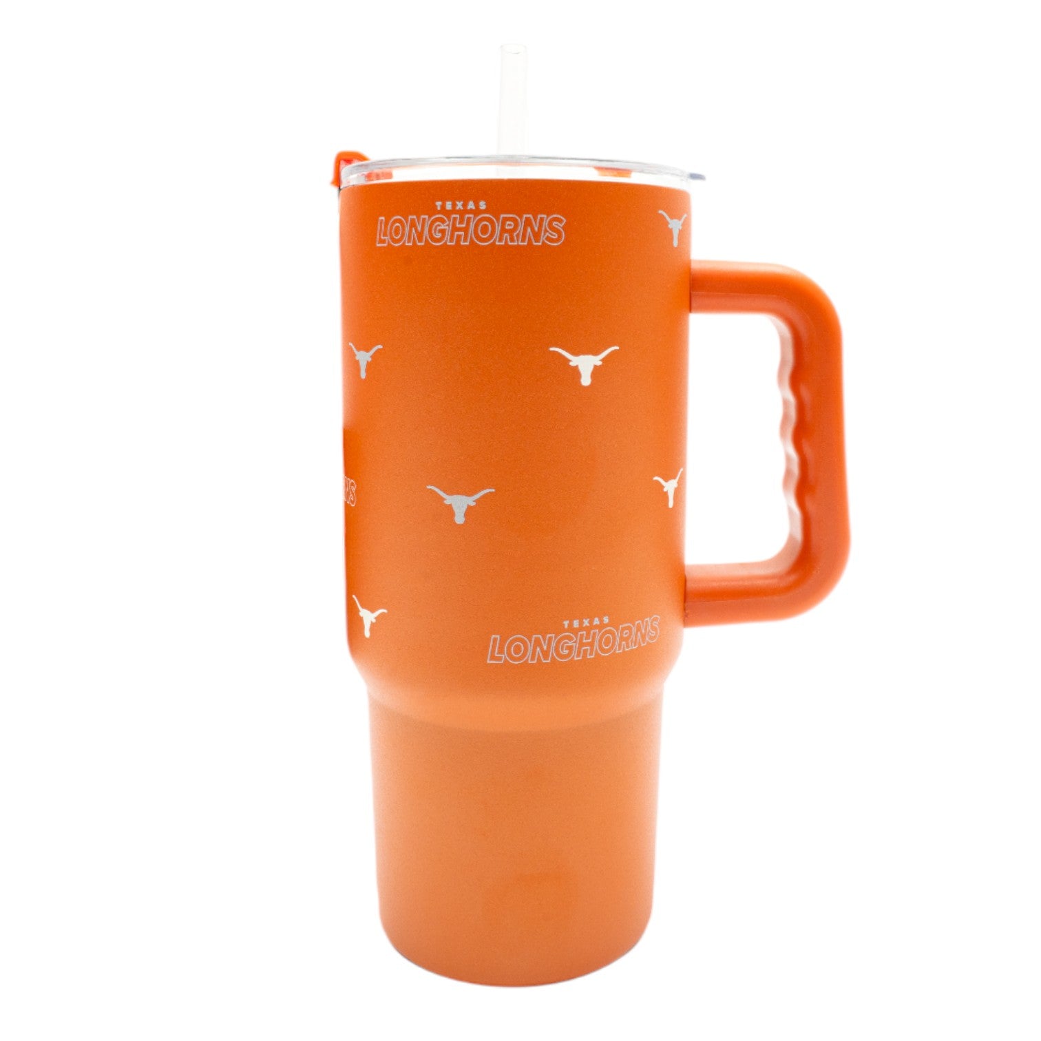 Texas Longhorns Steerhead Step and Repeat Tumbler with Straw 24oz