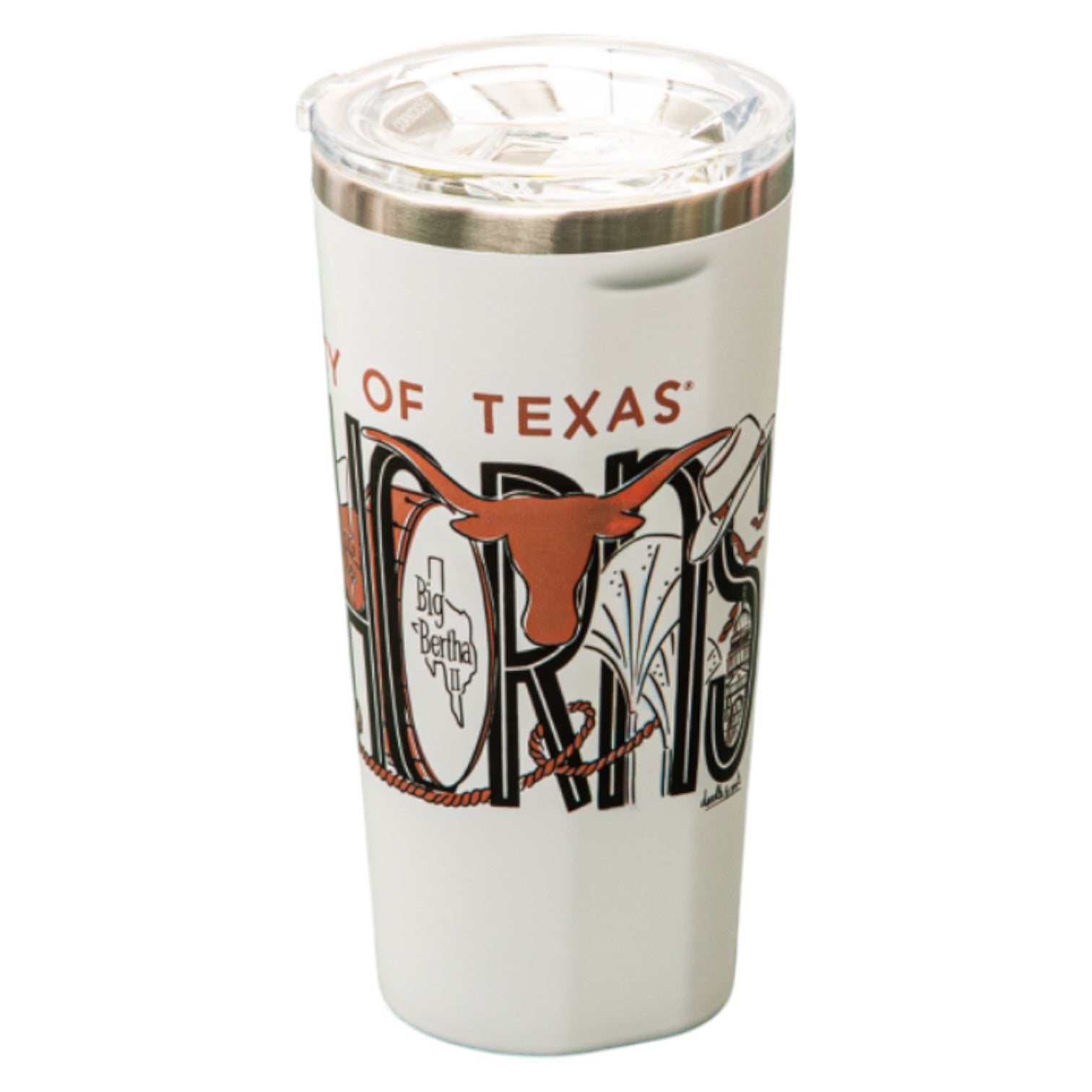 Julia Gash Texas Regina Tumbler - 16oz