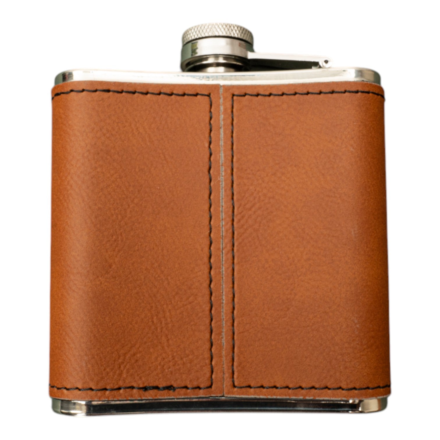 Texas Longhorns Leather Flask