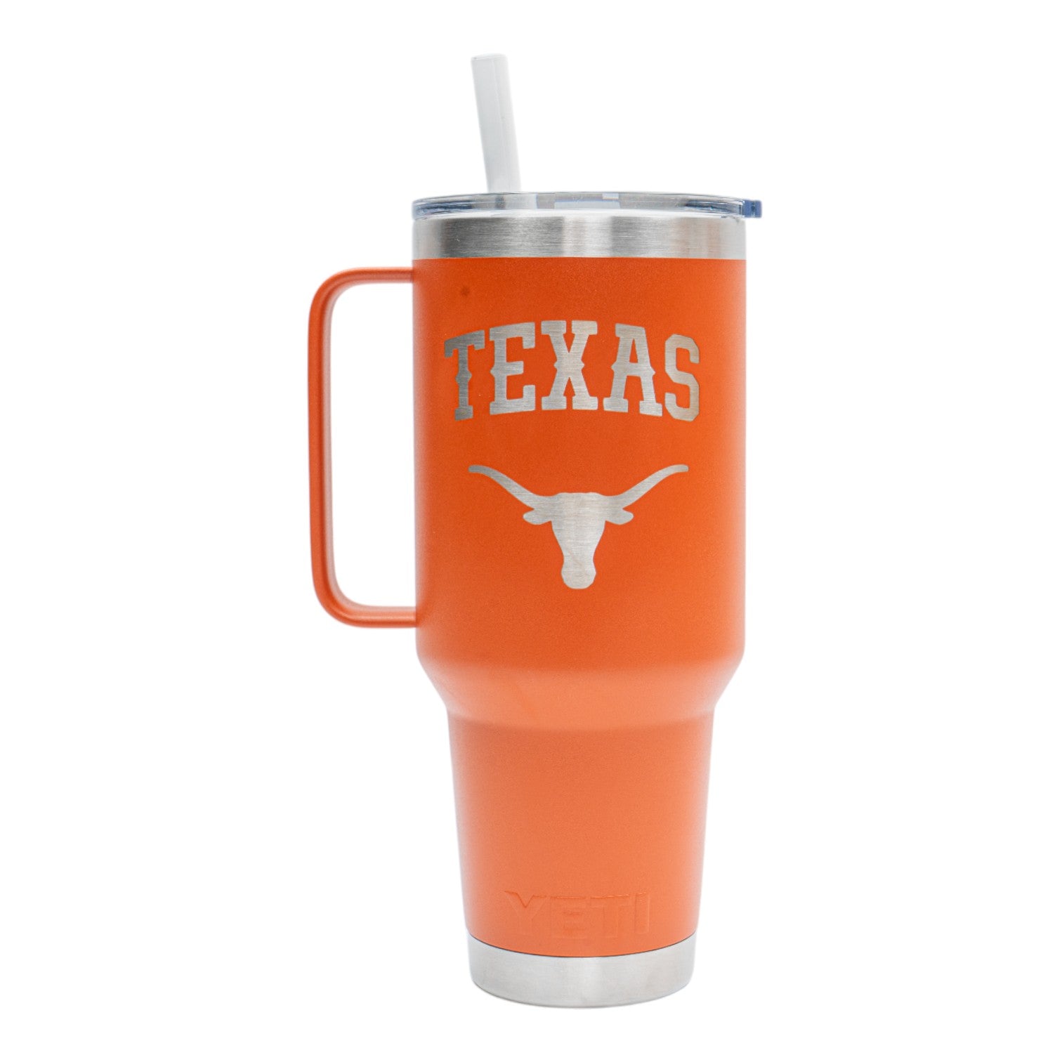 YETI Texas over Steerhead Straw Mug Burnt Orange - 42 oz