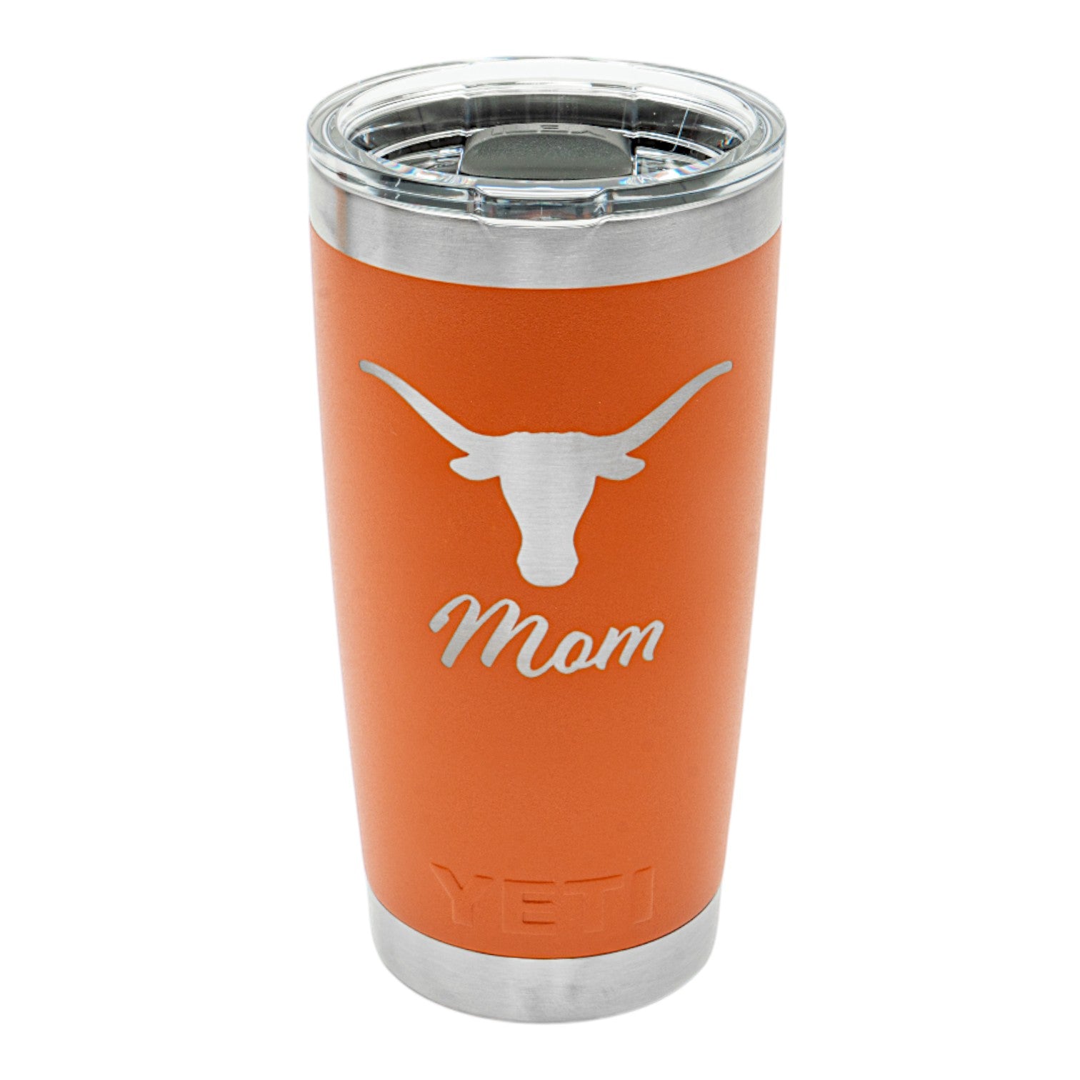 20 oz. Rambler Steerhead Over Script Mom BO