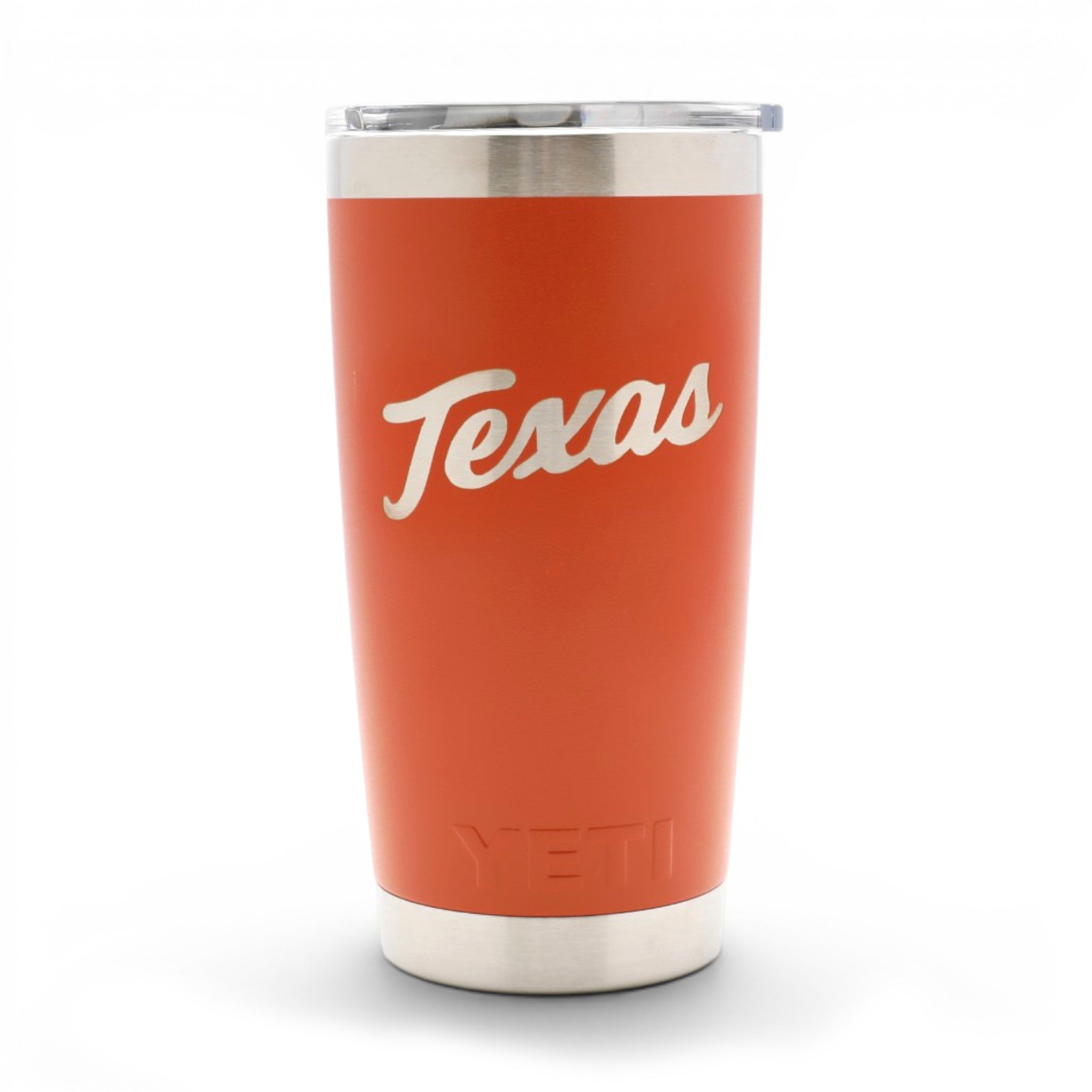 YETI Texas Longhorns Script Rambler - 20oz