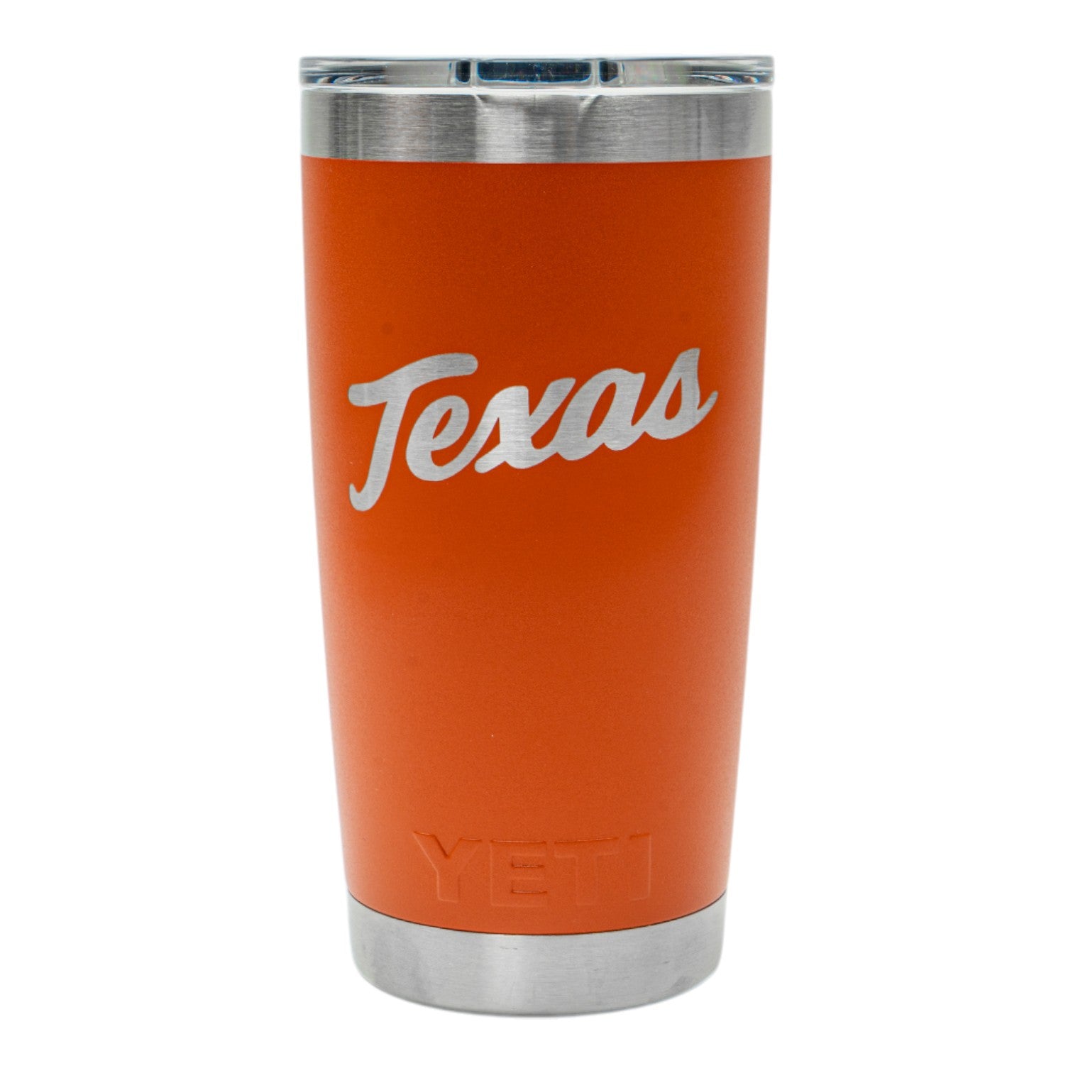 YETI Texas Longhorns Script Rambler - 20oz